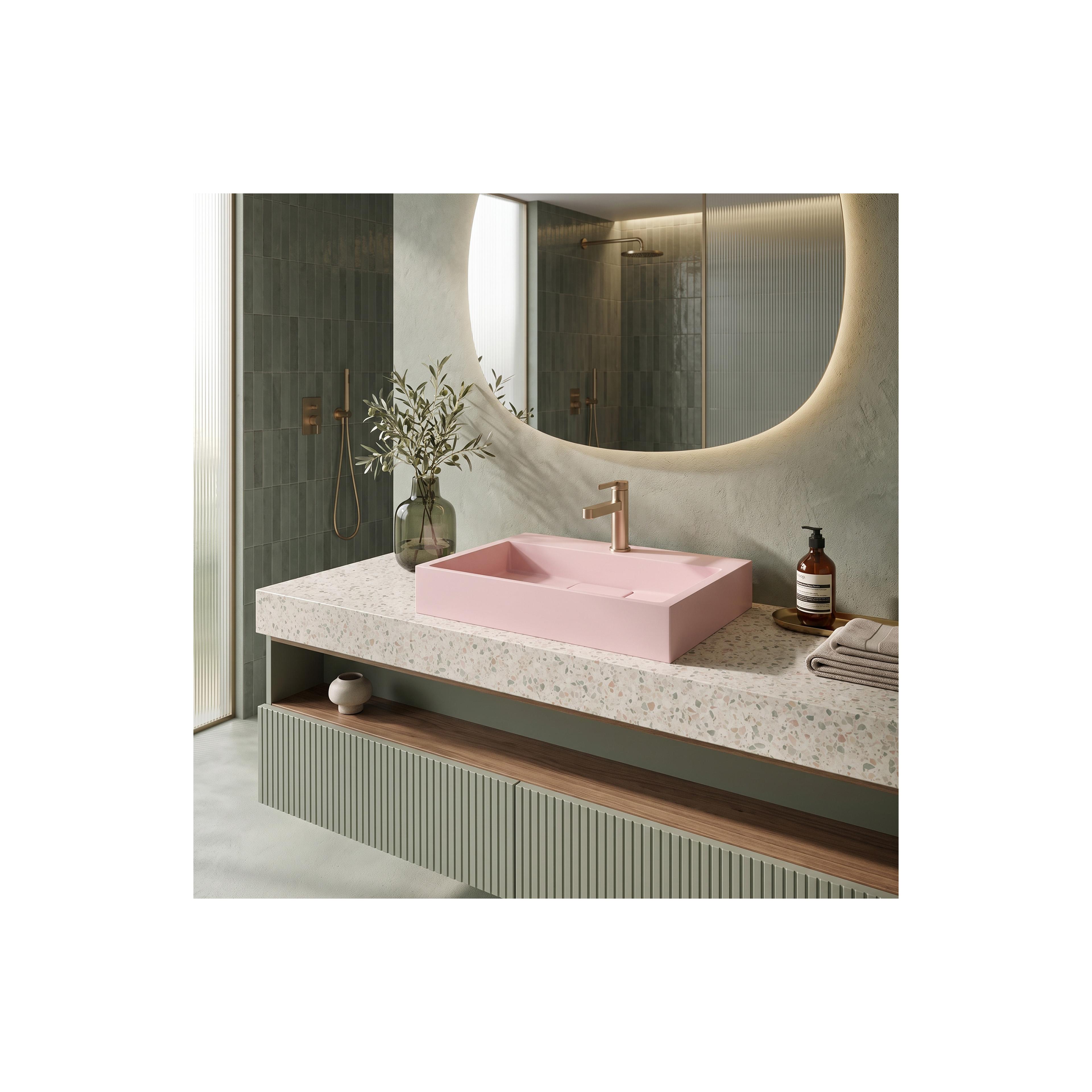 Waschbecken Konglomerat GOYA PINK 60CM