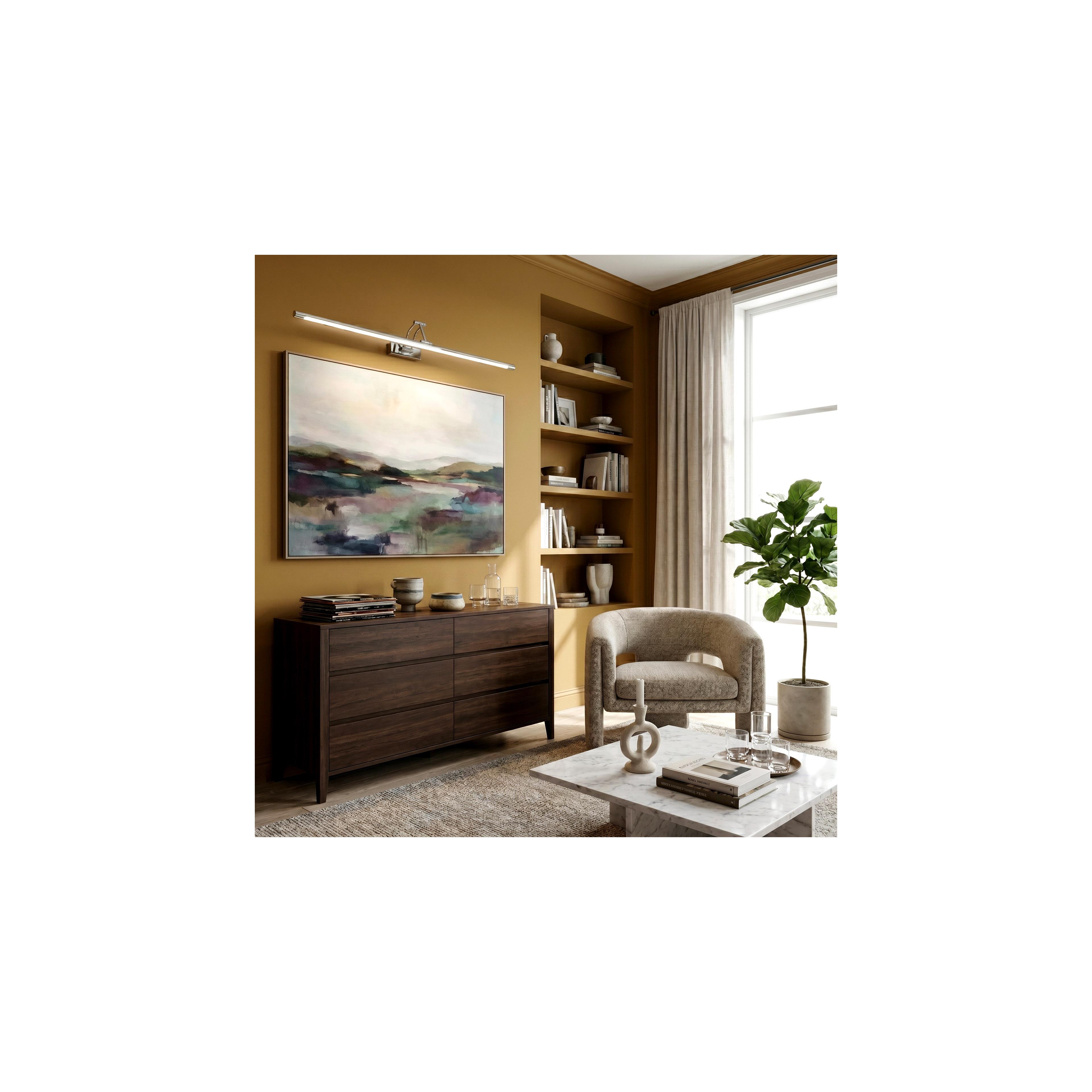 LED аплик за баня SWE018-1W 80cm Chrome