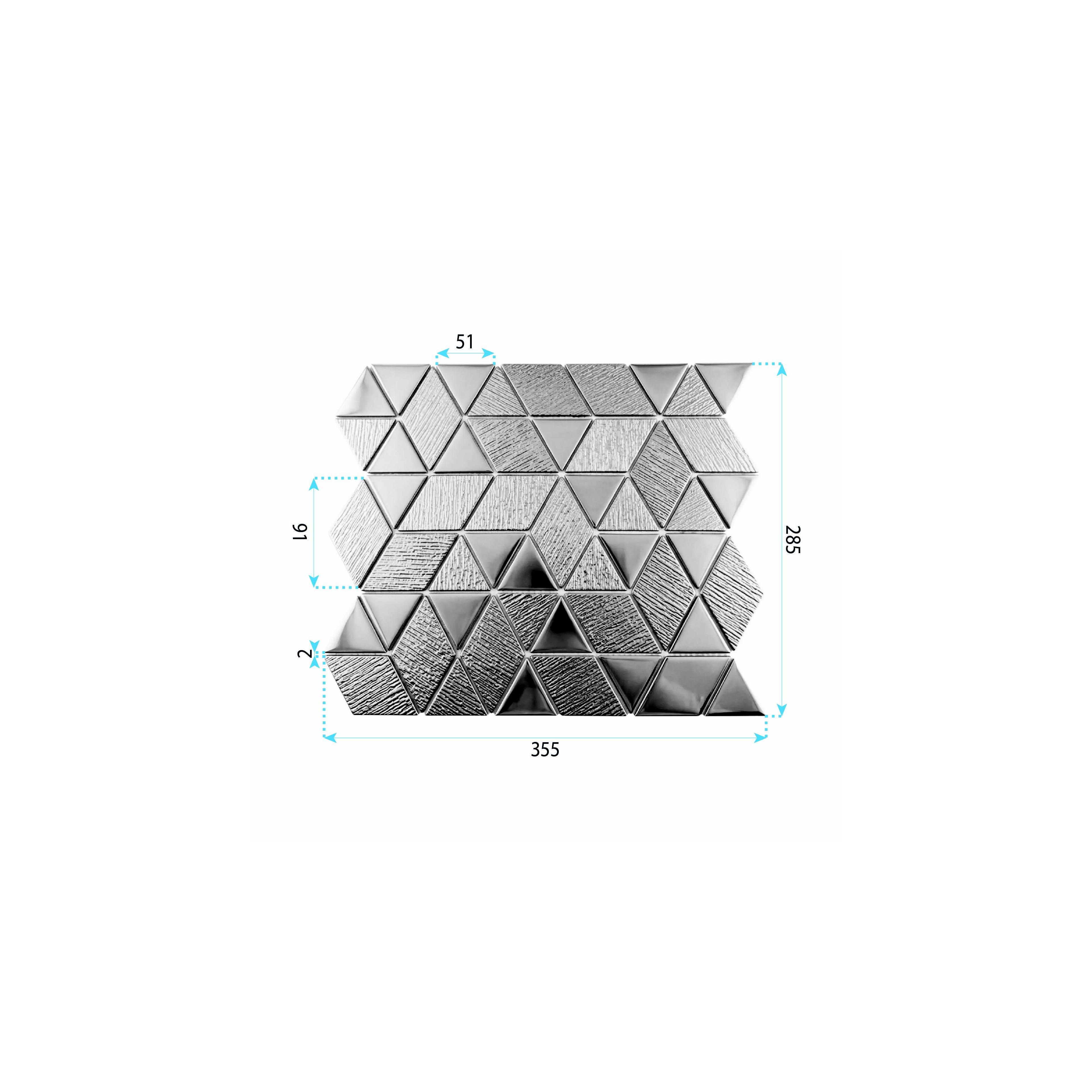 Mosaik Wand Glas REA P14459