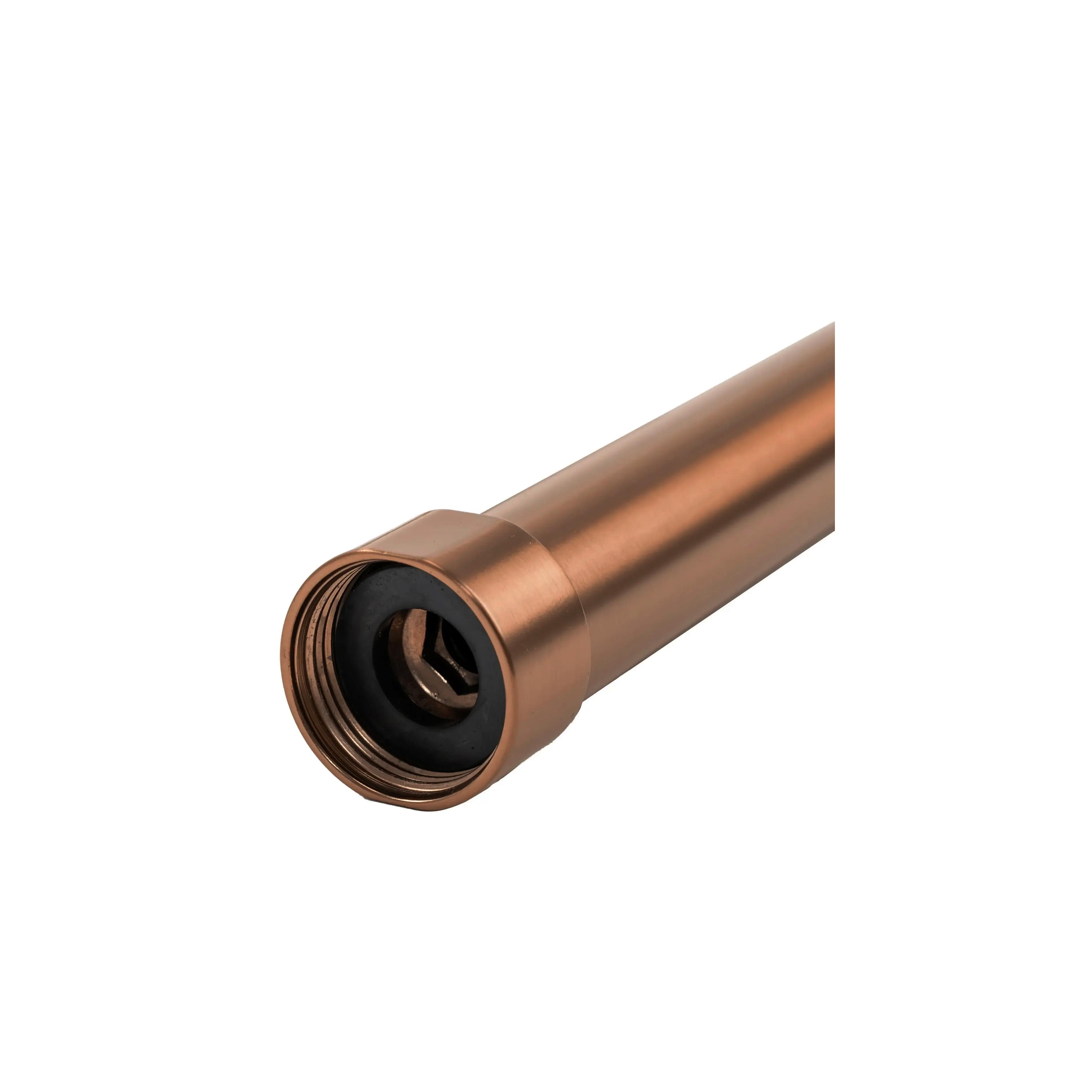 Extension for a bathtub and shower set brush copper 50cm