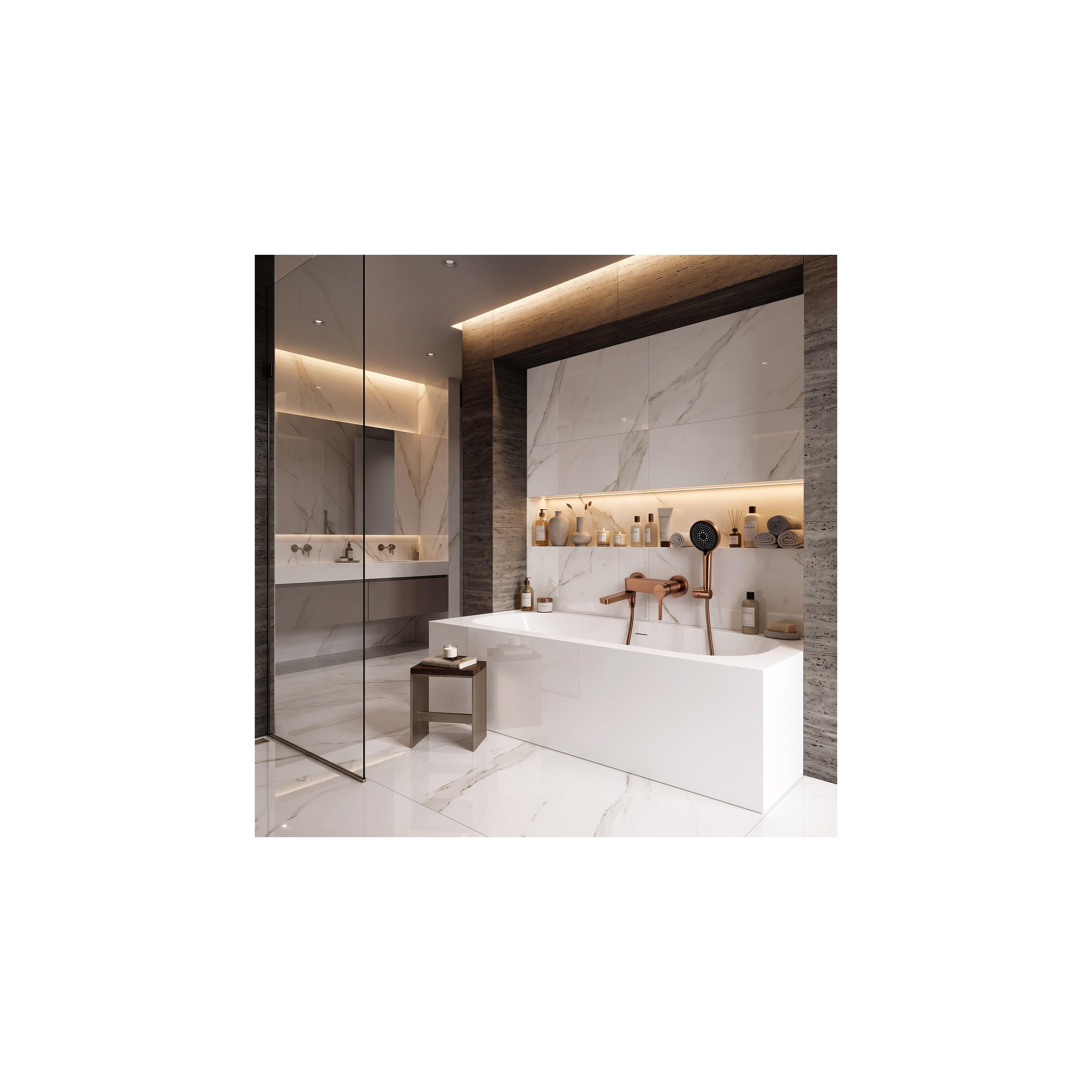 Bath faucet PREMIUM Rea Maxim Brush Copper