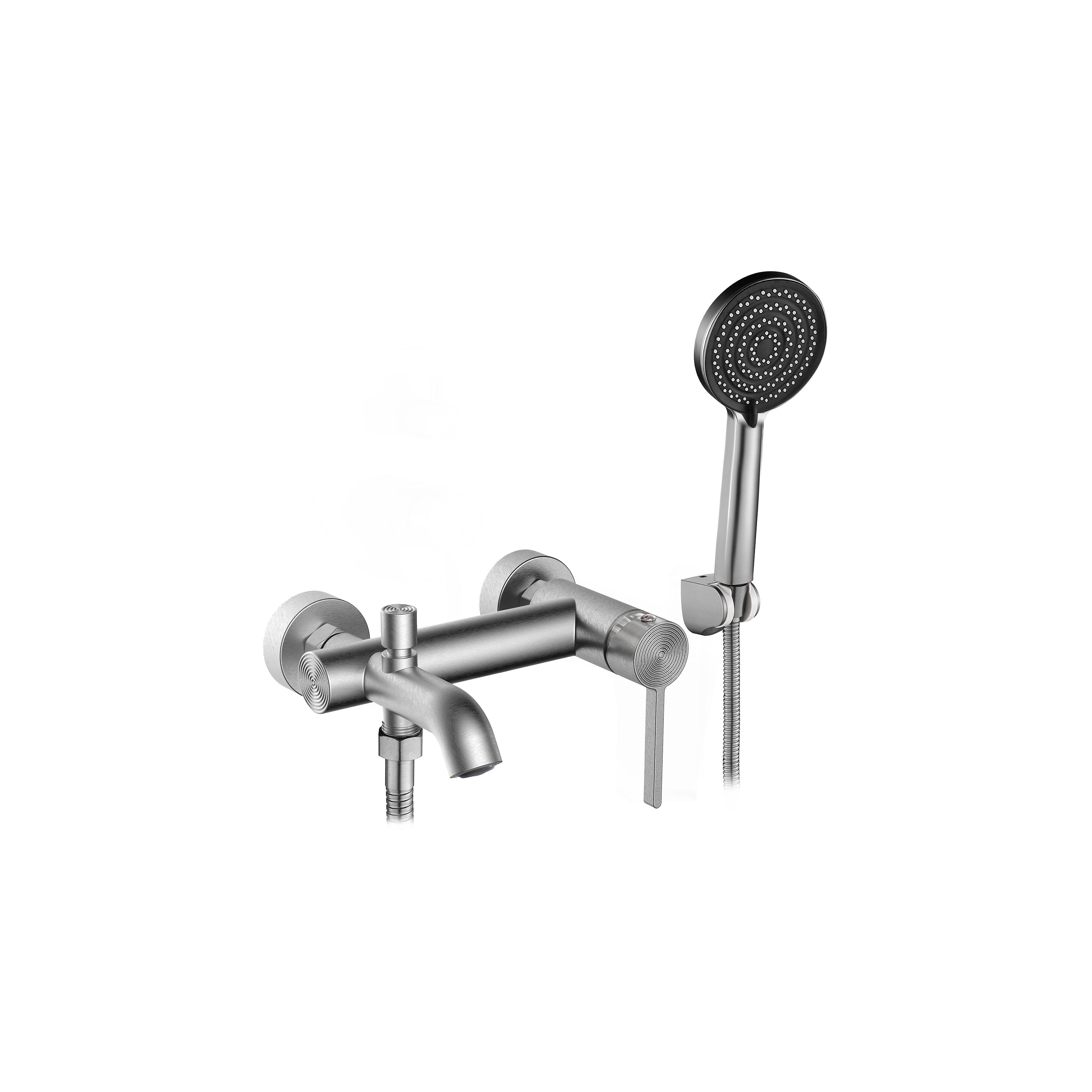 Wannenarmatur Rea FOSTER Nickel Brush