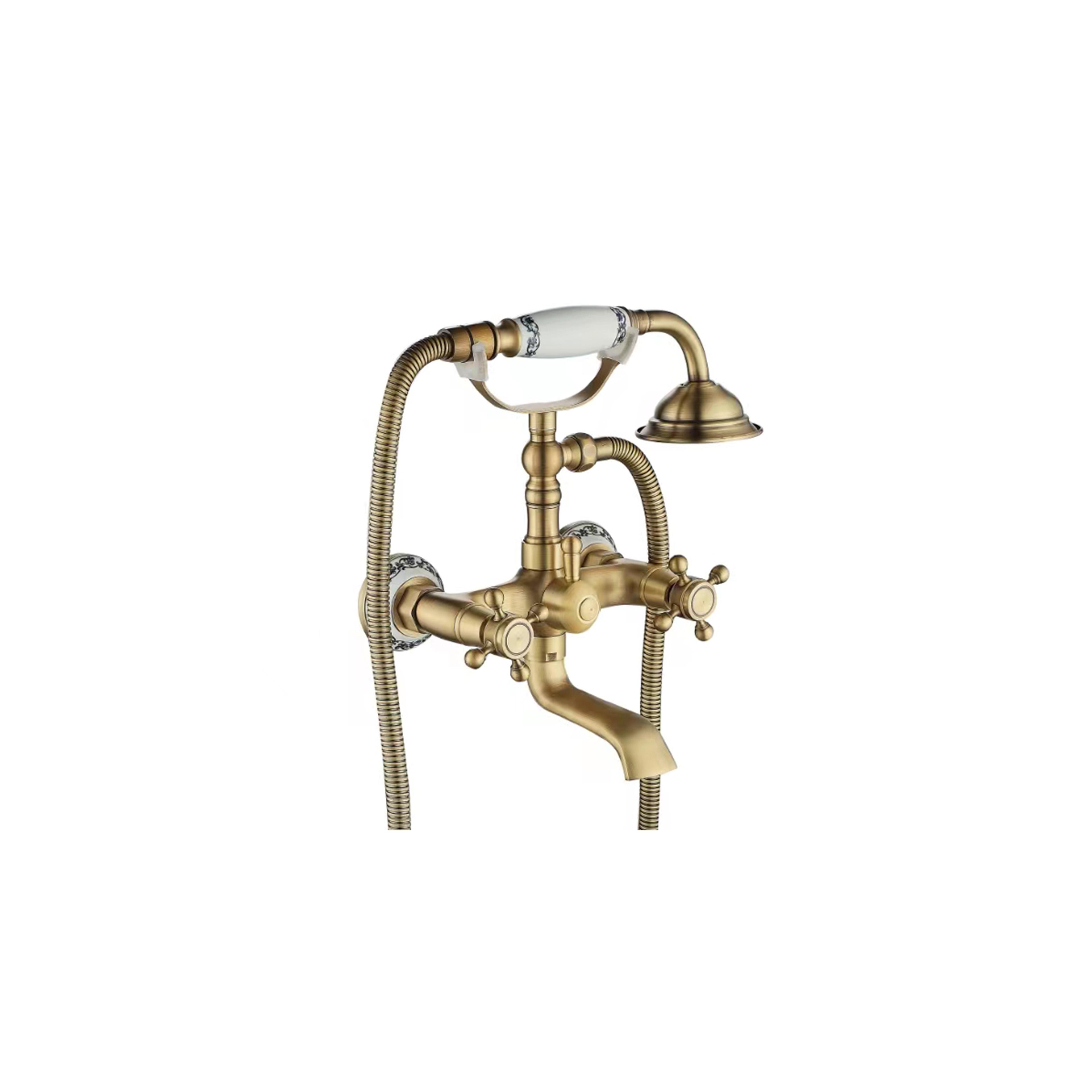 Rea miješalica za kadu Rustico Antique Gold