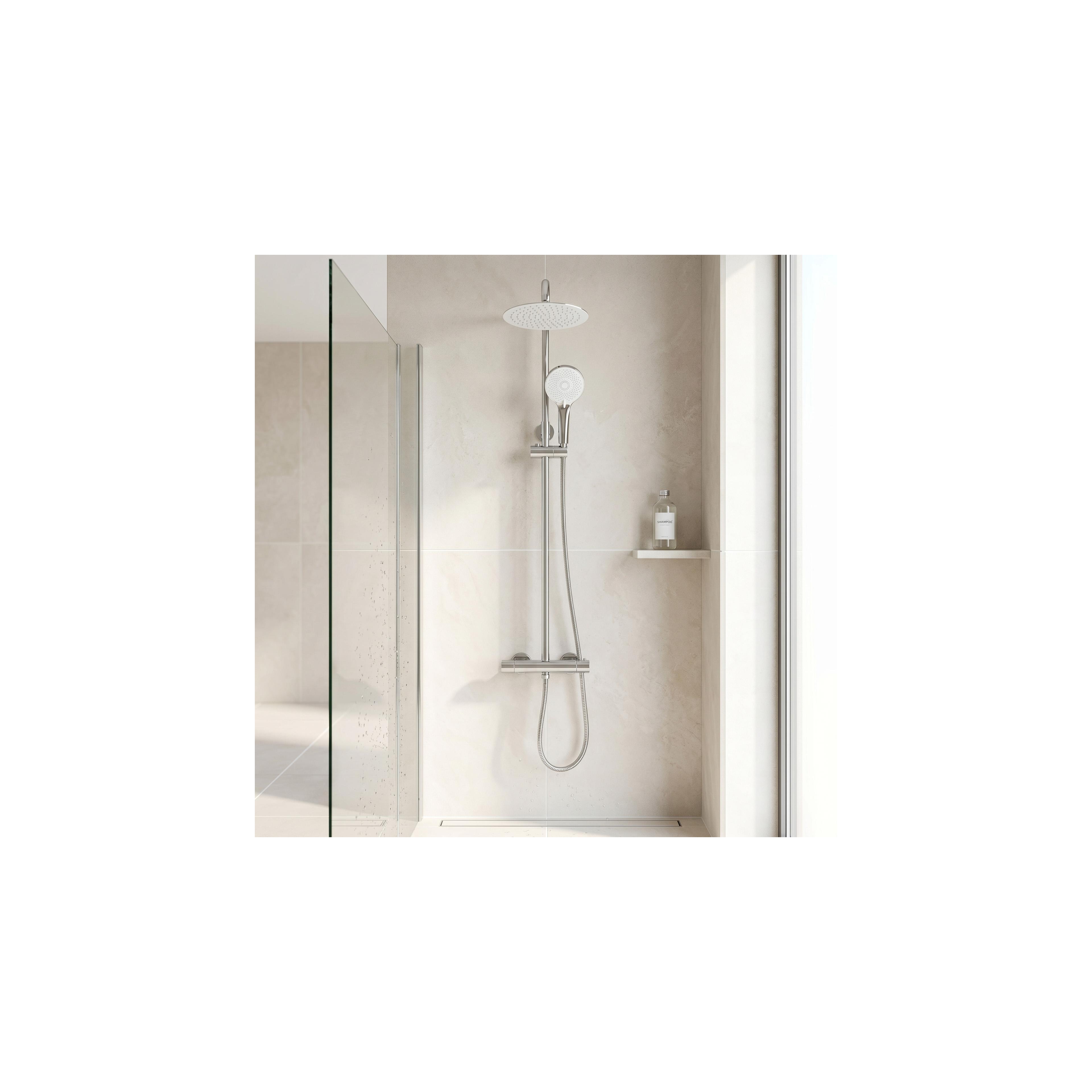 Duschset utan pip med termostat Rea Lungo Chrome
