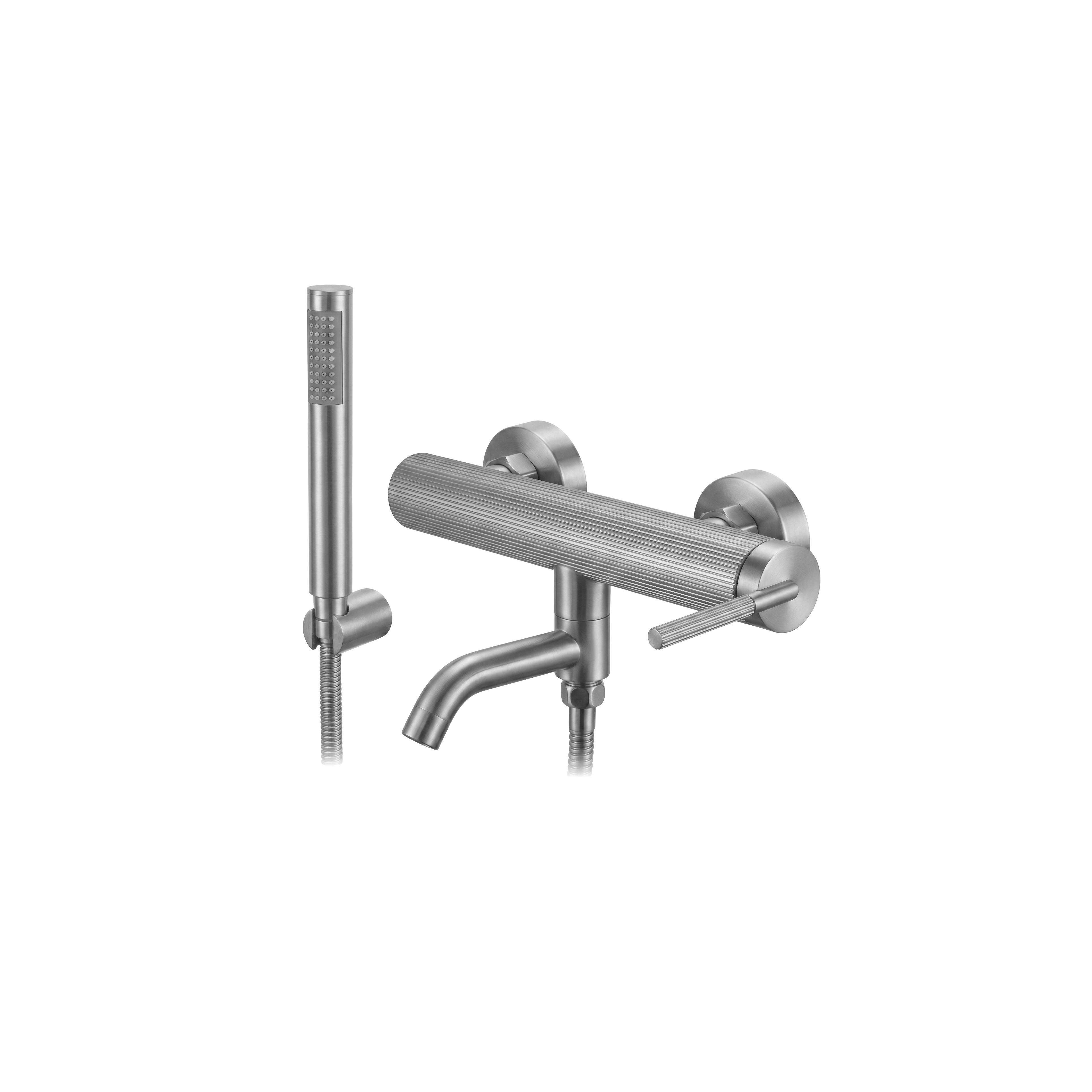 Wannenarmatur REA Argon Brush Nickel