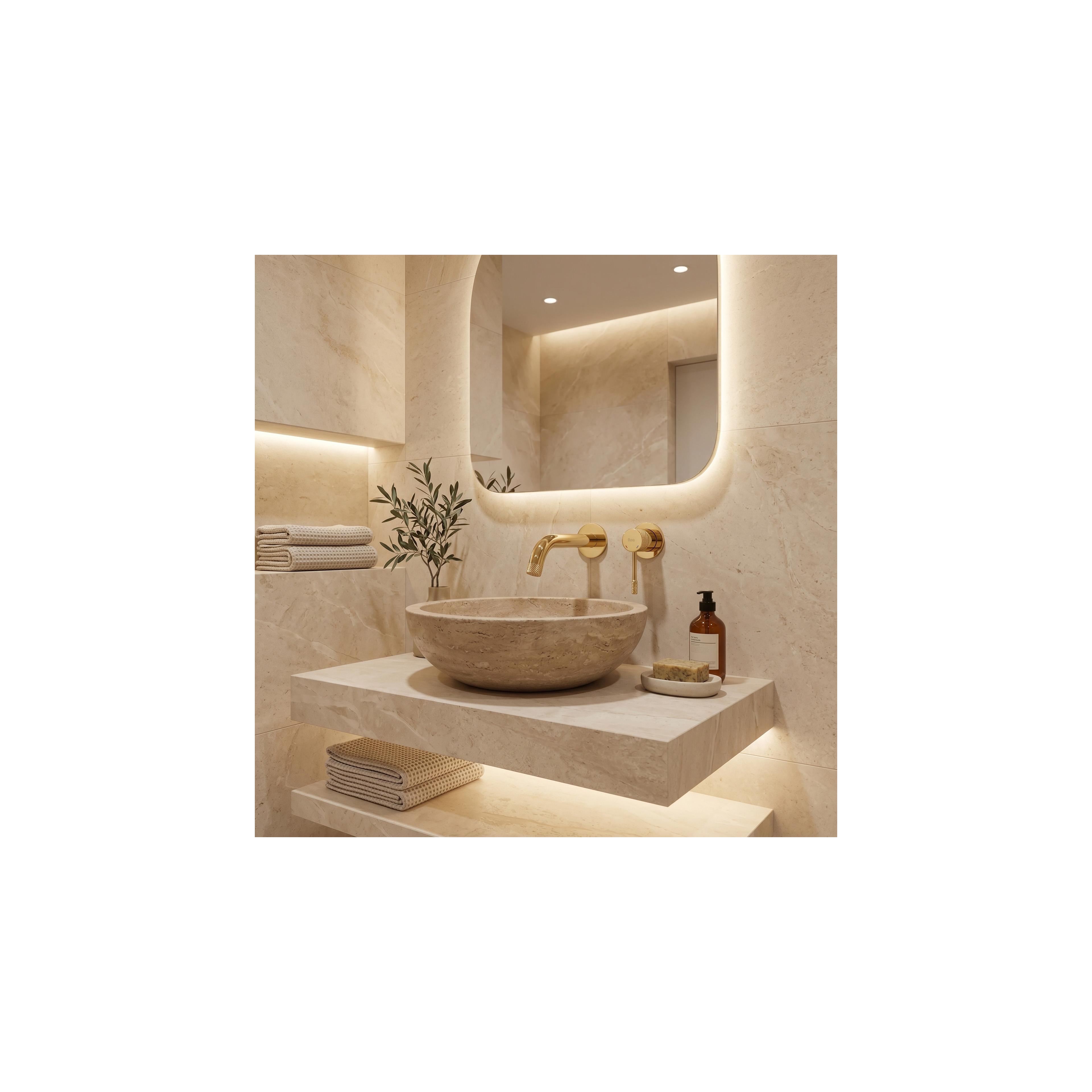 Wall Mounted faucet REA Venti Gold