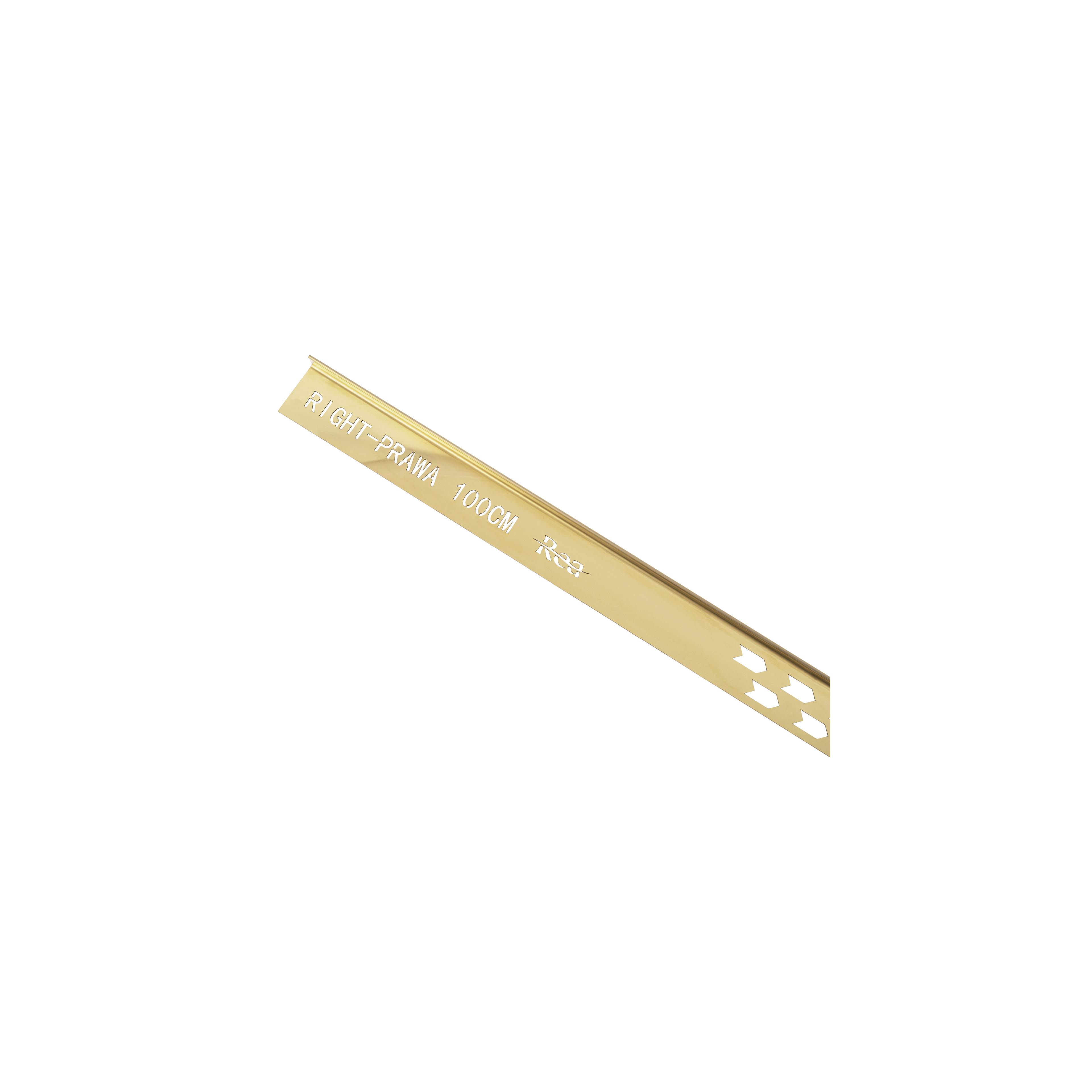 Gefälleprofil 100cm Gold
