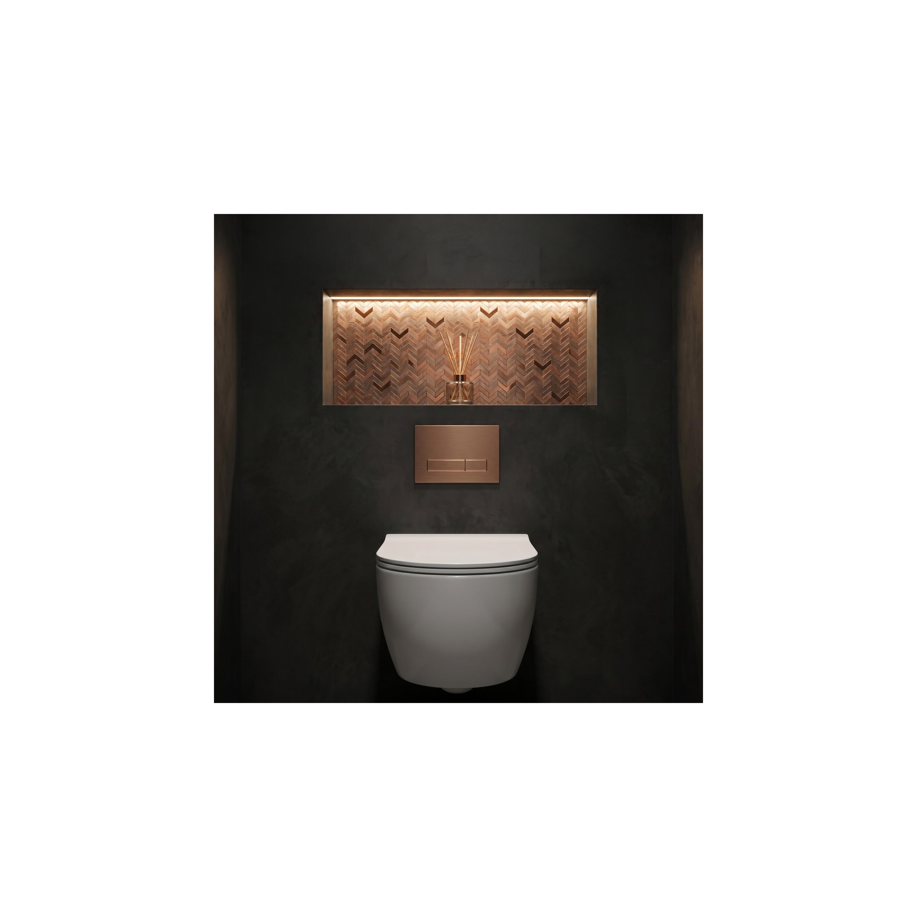 Mosaik Dekor REA P14453 Brush Copper
