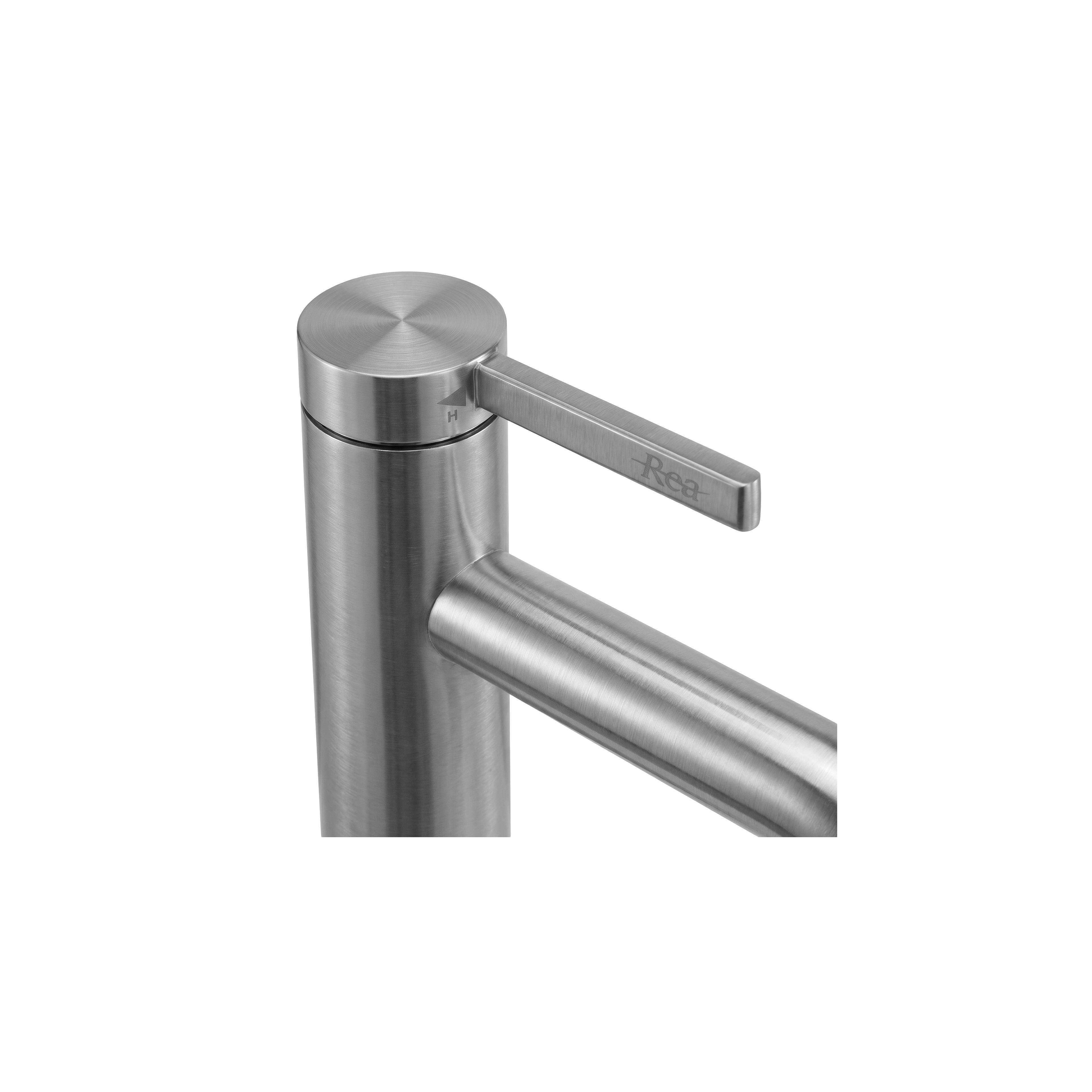 Смеситель Rea Rivo Brush Nickel