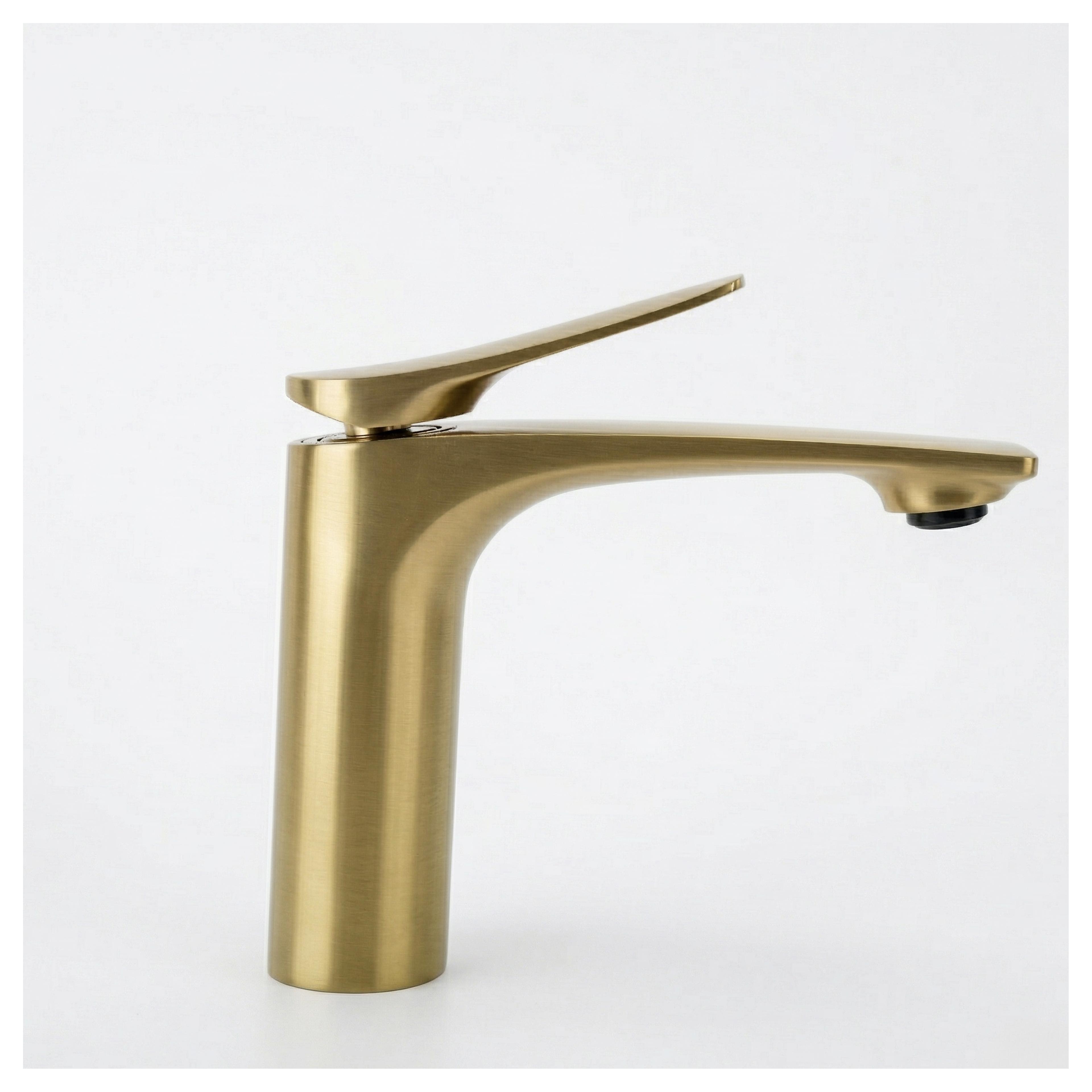 Tvättställsblandare PREMIUM REA Vision Gold Brush Low