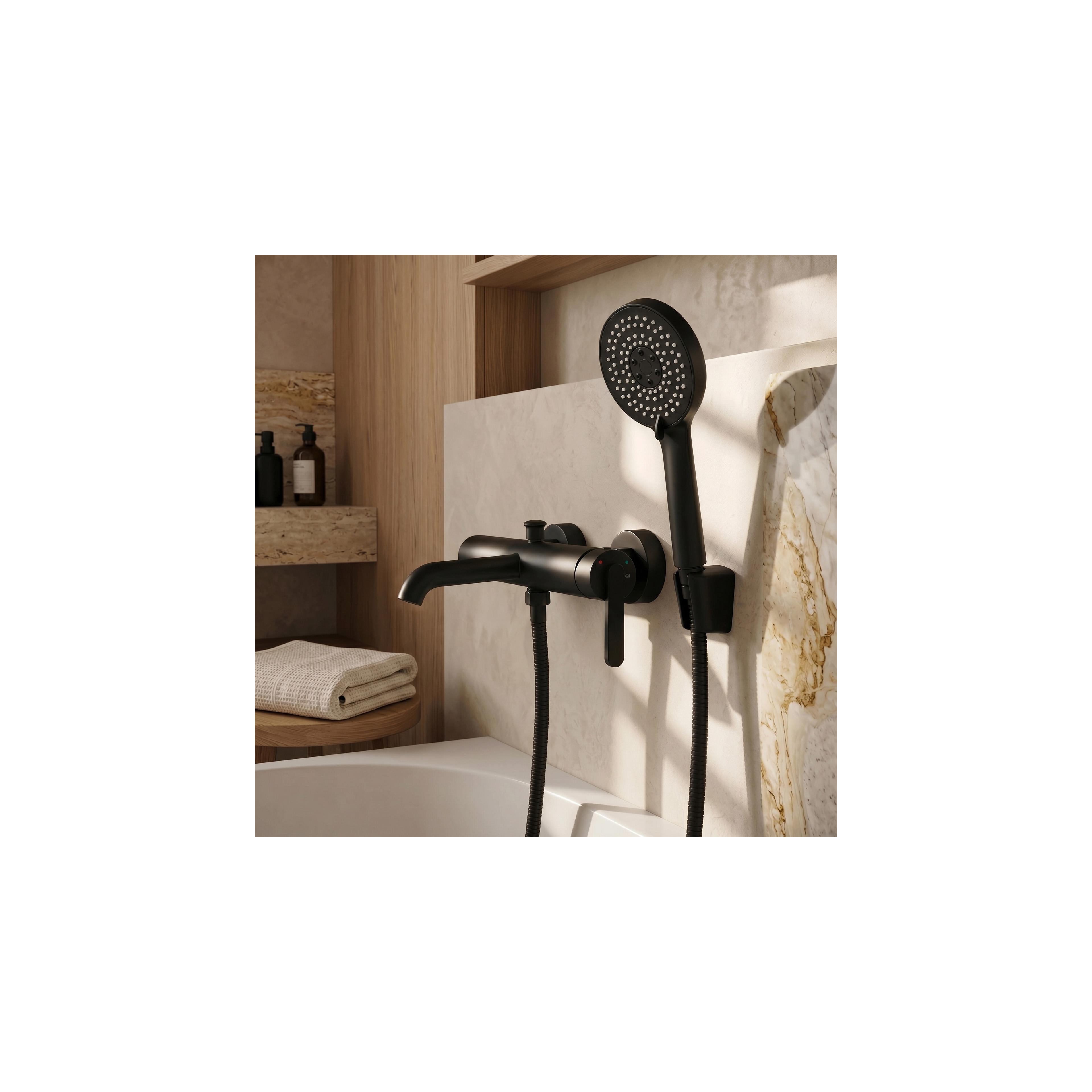 SLUŠALICE TUŠ REA  JS-019 BLACK