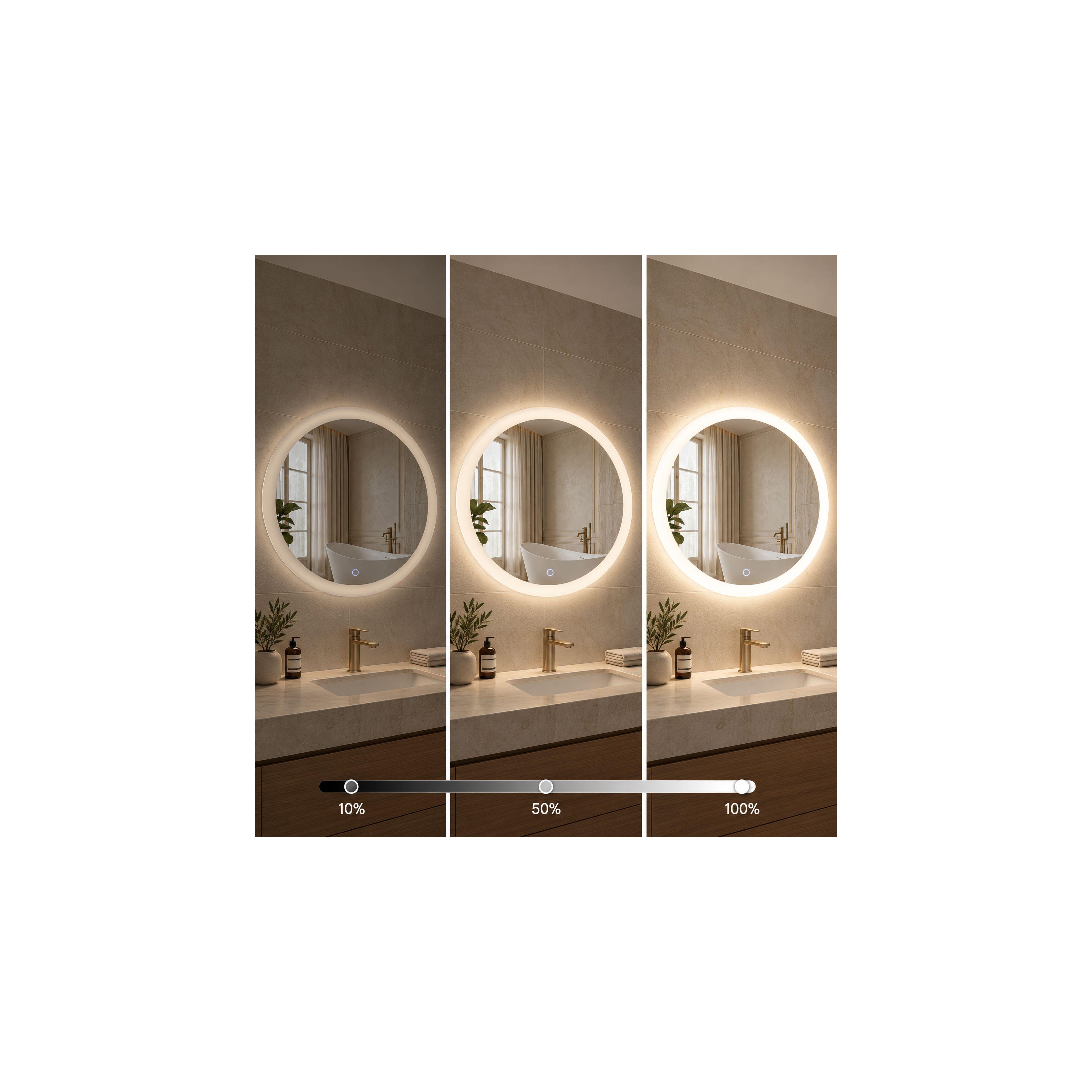 Specchio da parete a LED YH-BL-1 50 cm