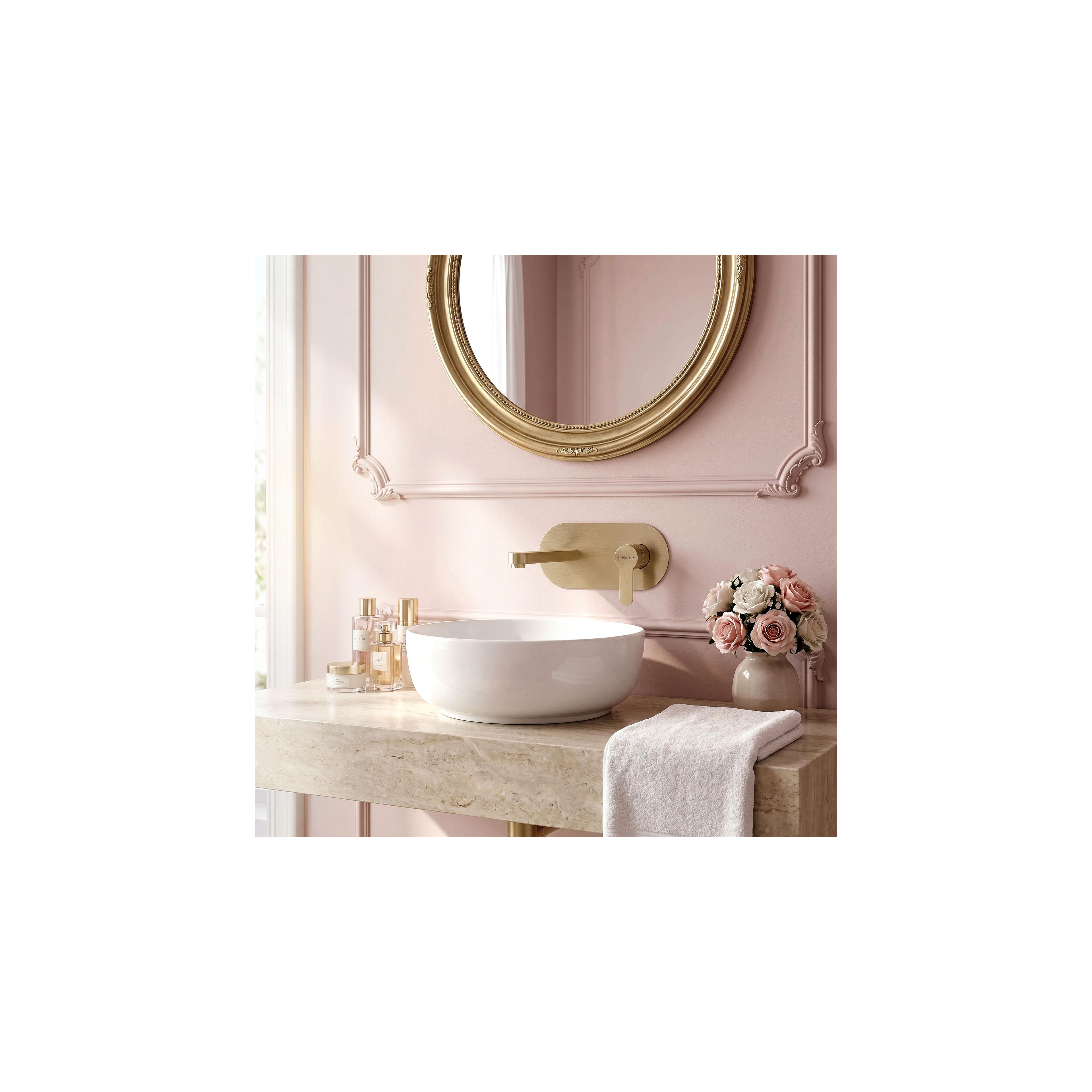 Unterputz Armatur REA Arcos Brush Gold