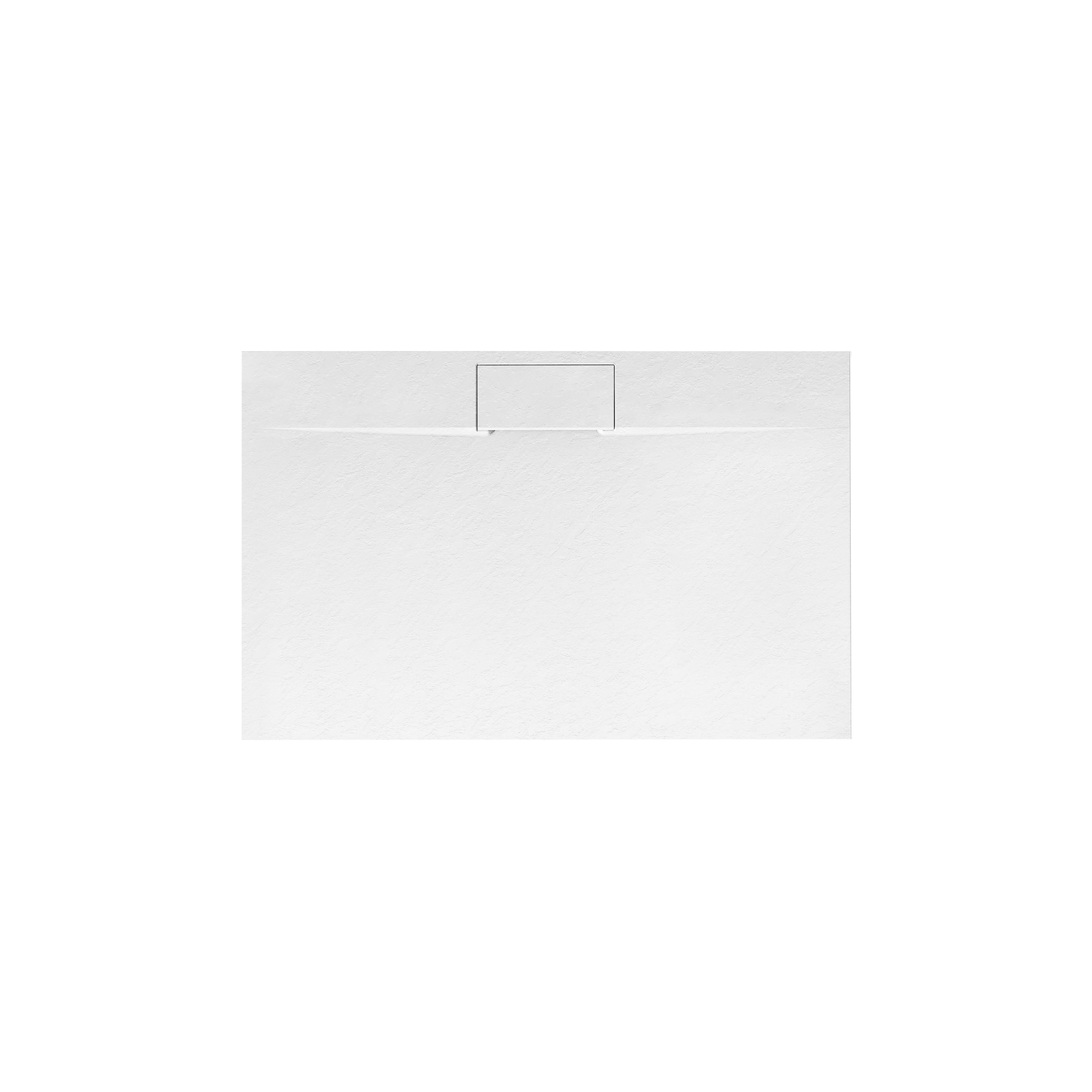Sprchová vanička REA Bazalt Long White 90x120