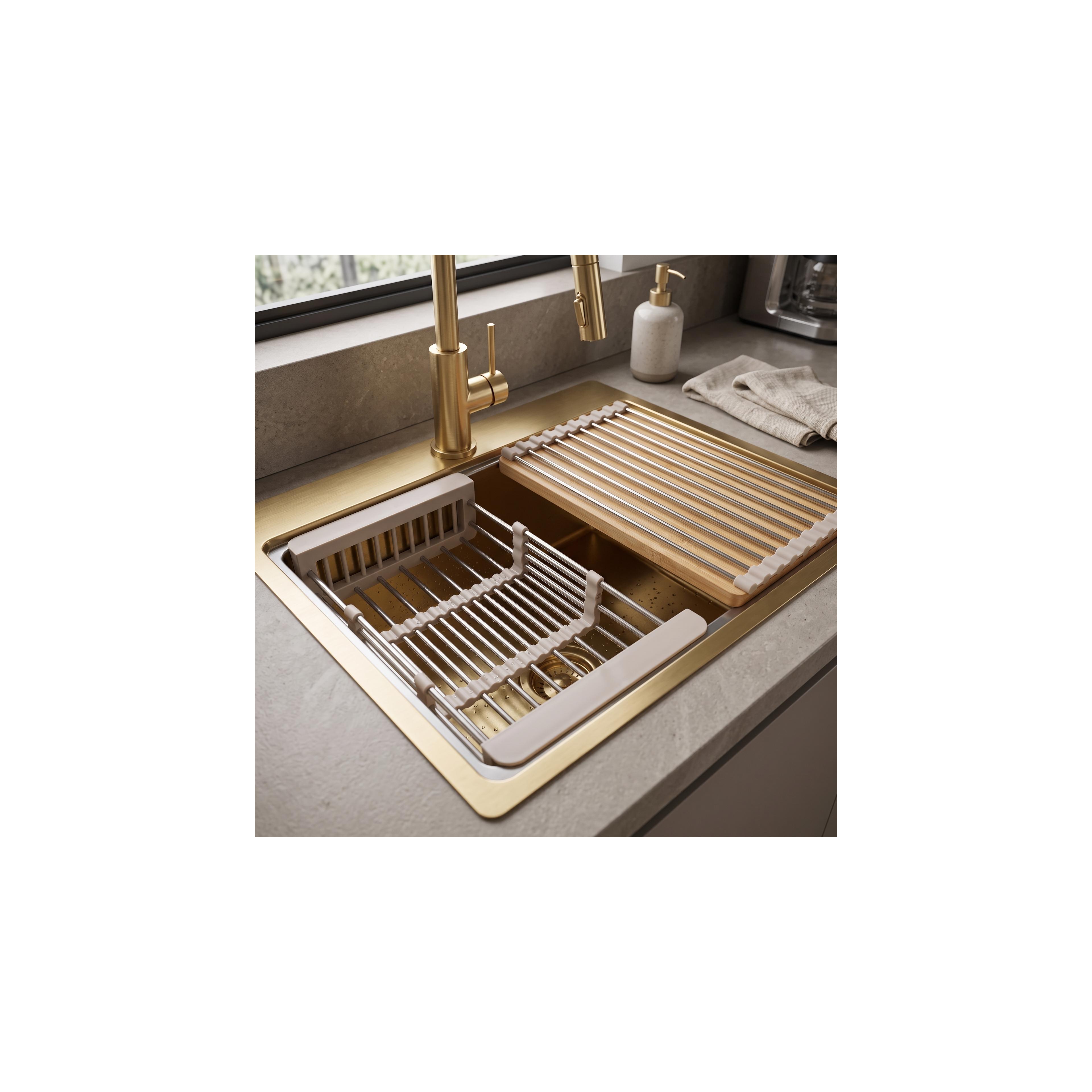 Teleskopiskt diskställ för diskho REA P14487 Beige
