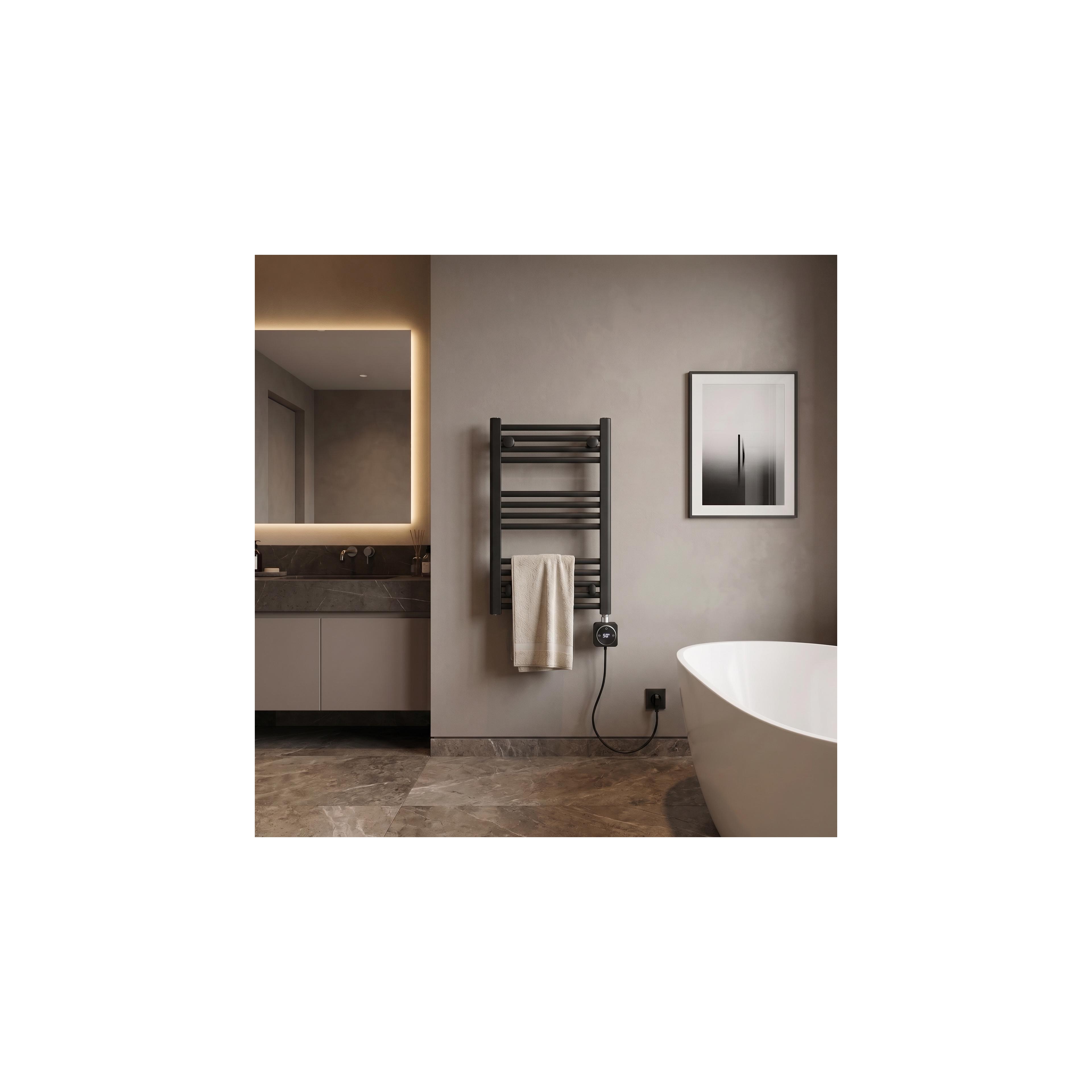 Electric Radiator Rea Moris 80X50 Black