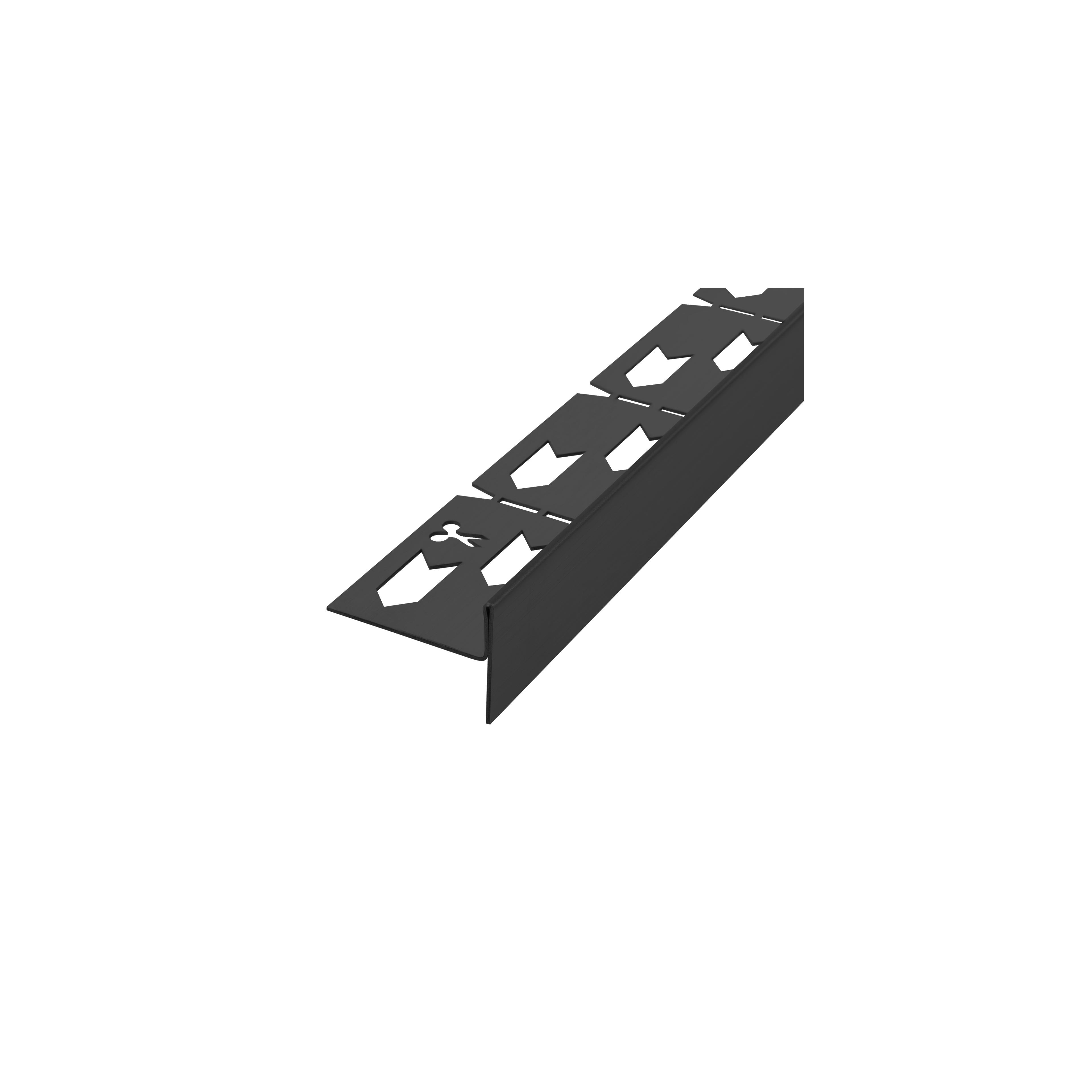 Наклонная планка для душевого поддона 120cm Black