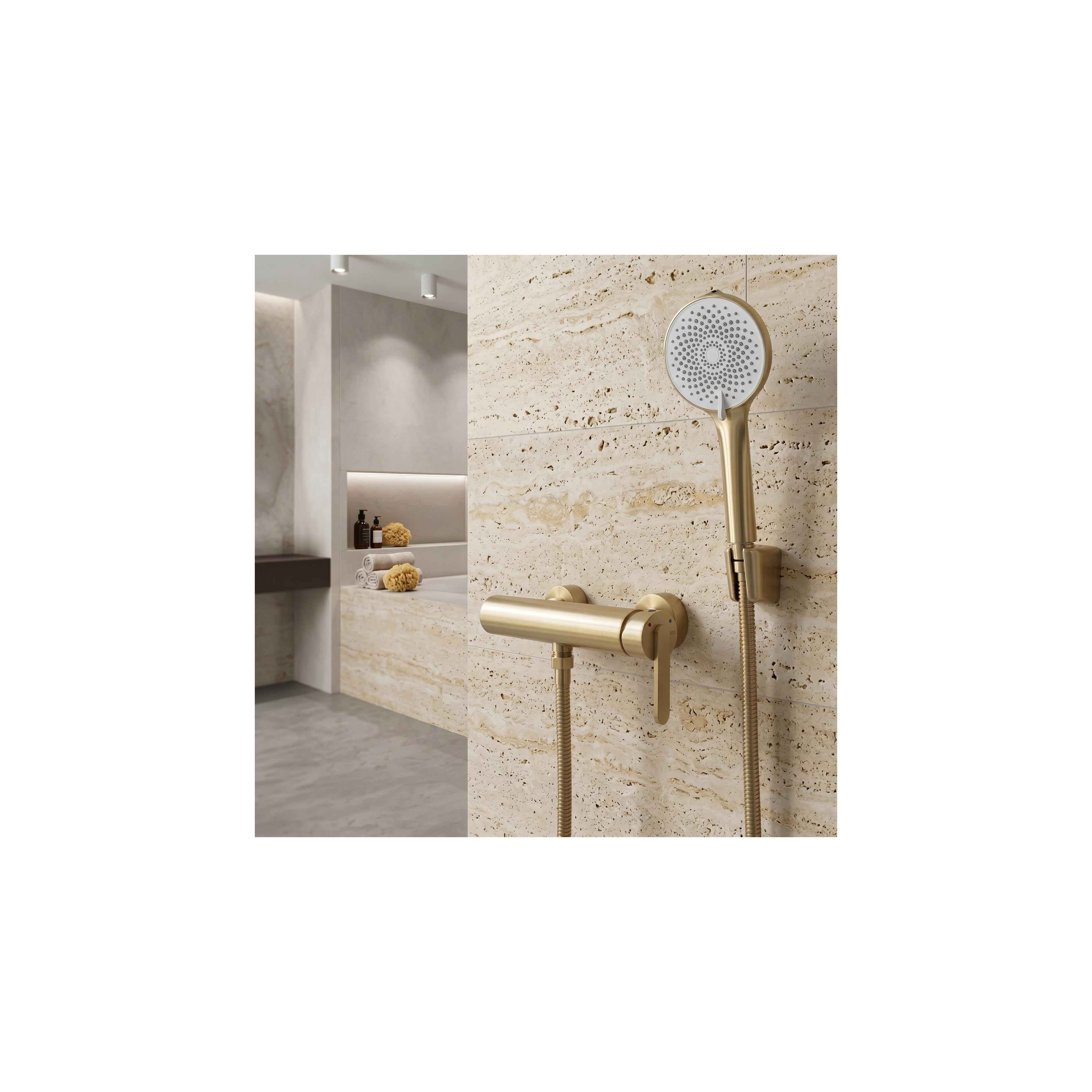 Wannenarmatur REA Ontario Side Brush Gold