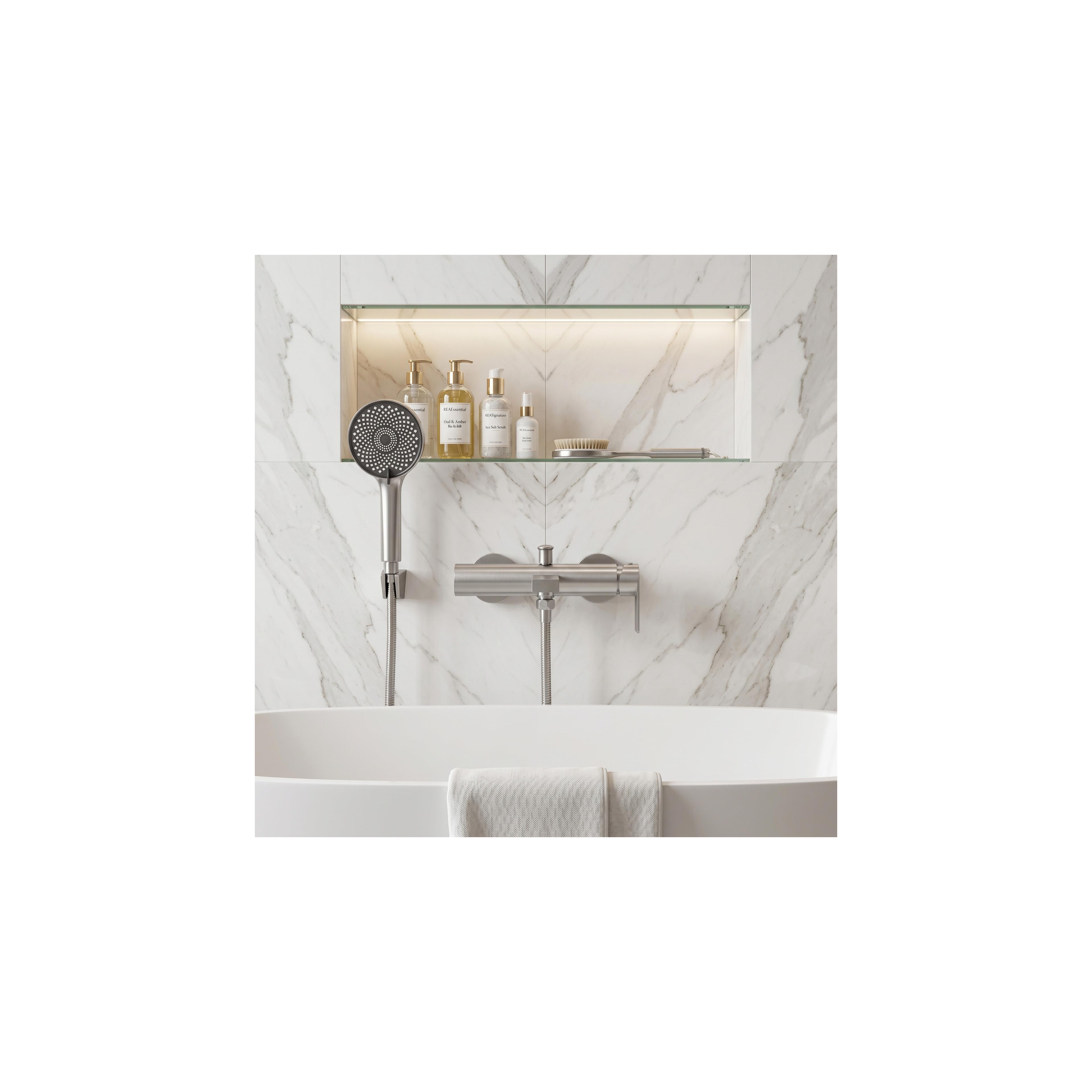 Badewannenarmatur REA Hunter Brush Nickle