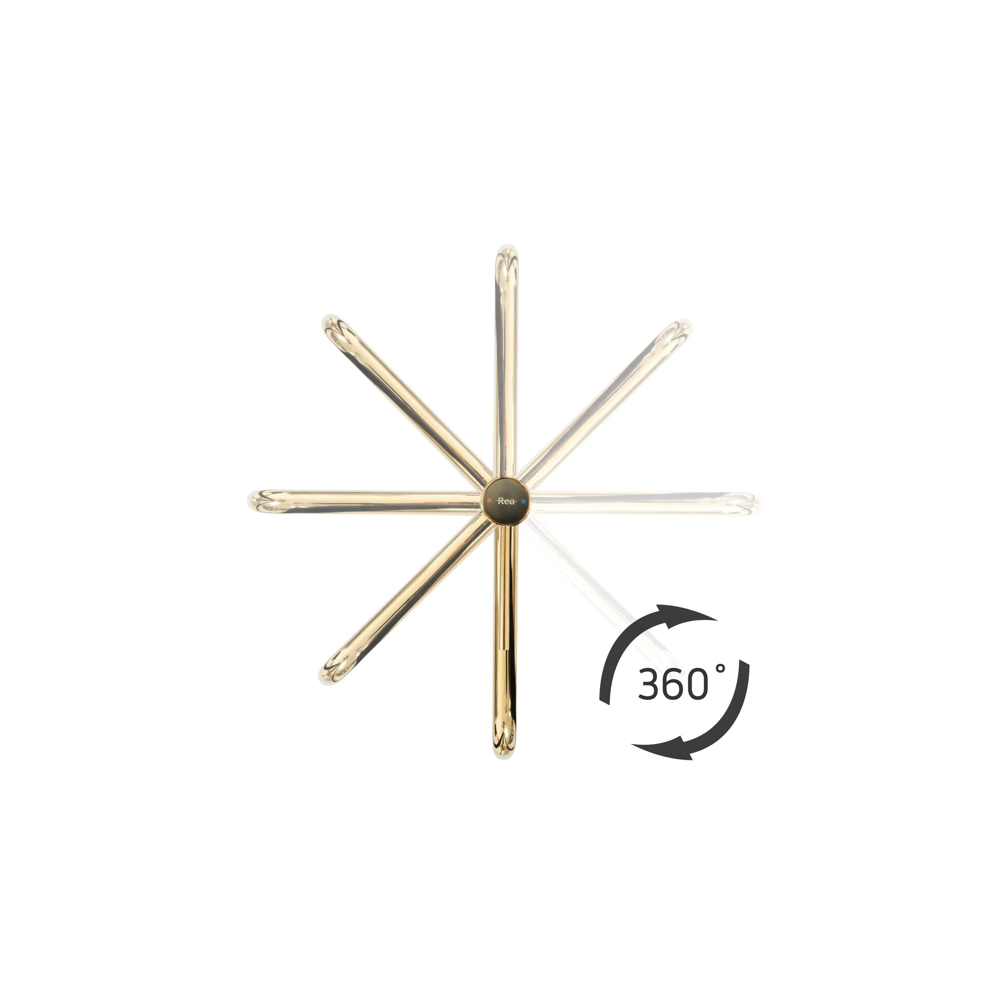 Waschbeckenarmatur Rea Lugano Slim Gold High