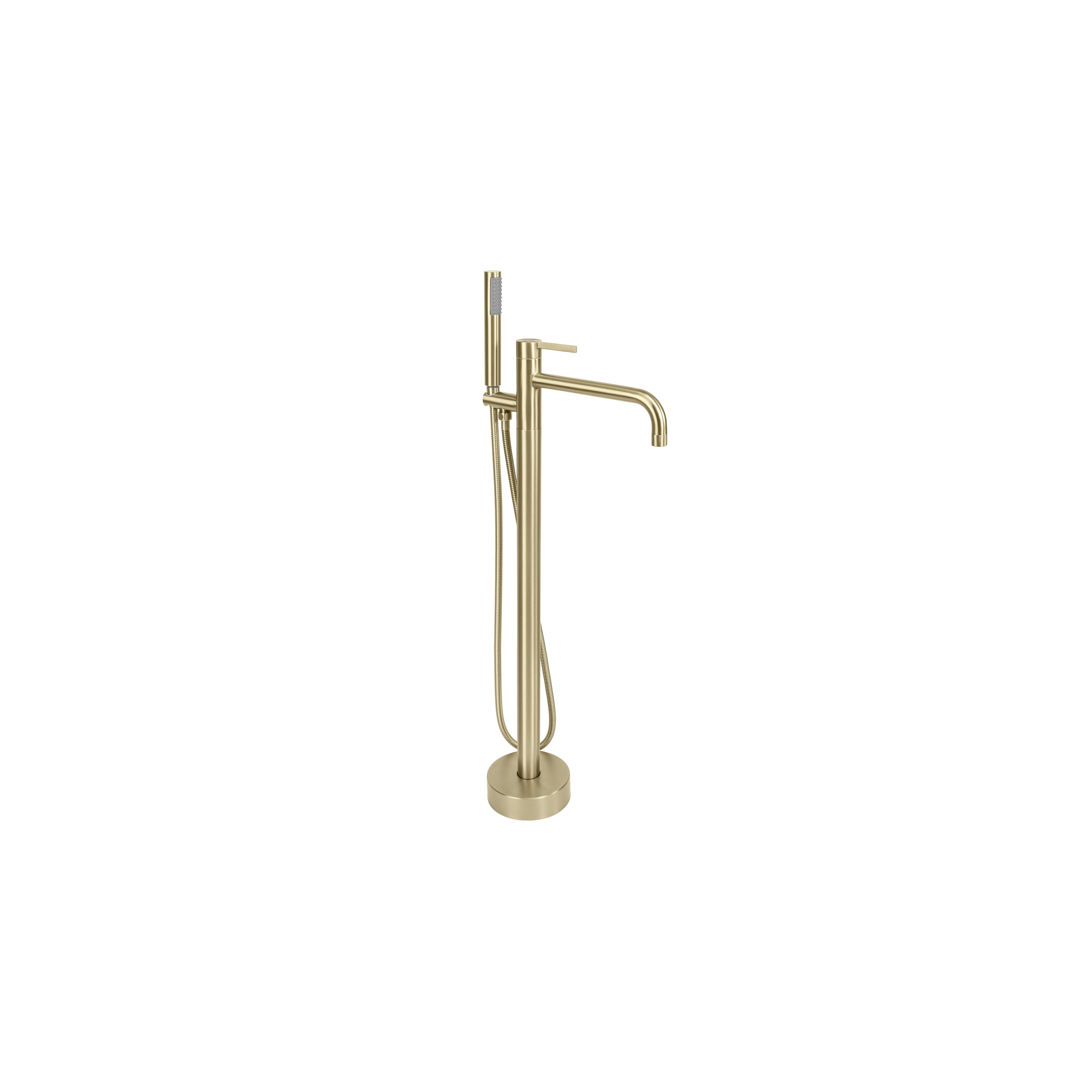 Freistehende Badewannenarmatur Rea Foster Brush Gold