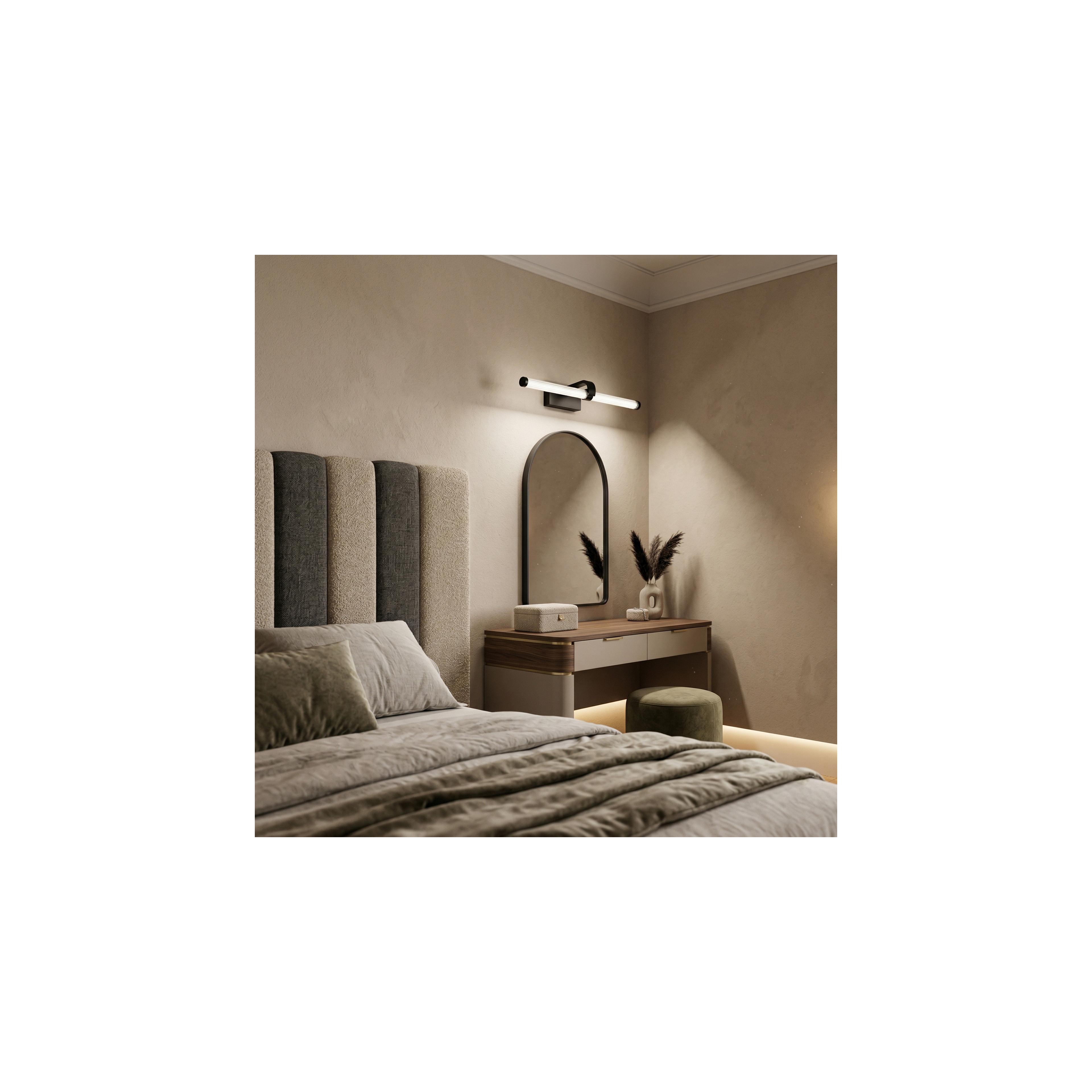 Bad LED-Wandleuchte APP1887-1W 40cm BLACK