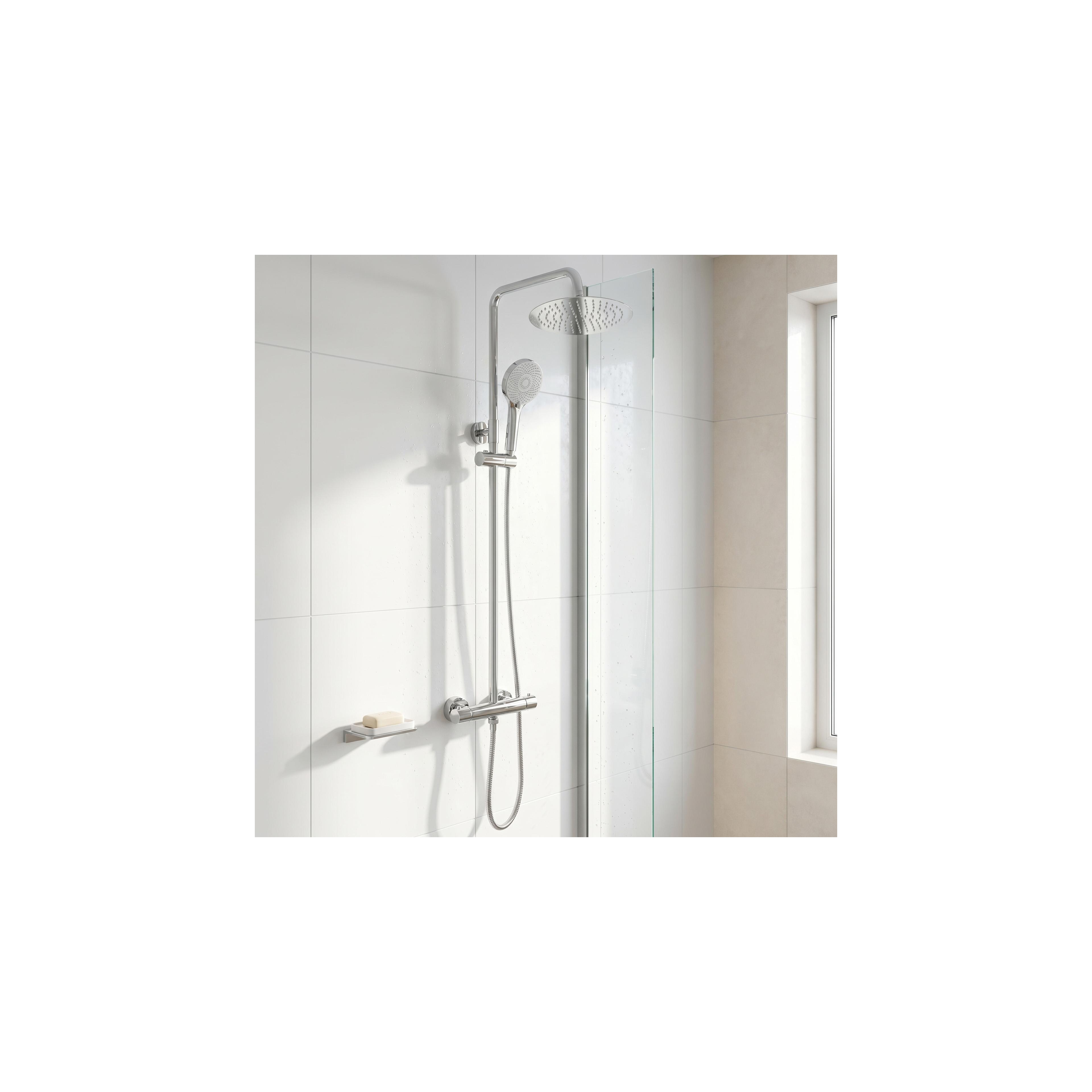 Duschset utan pip med termostat Rea Lungo Chrome