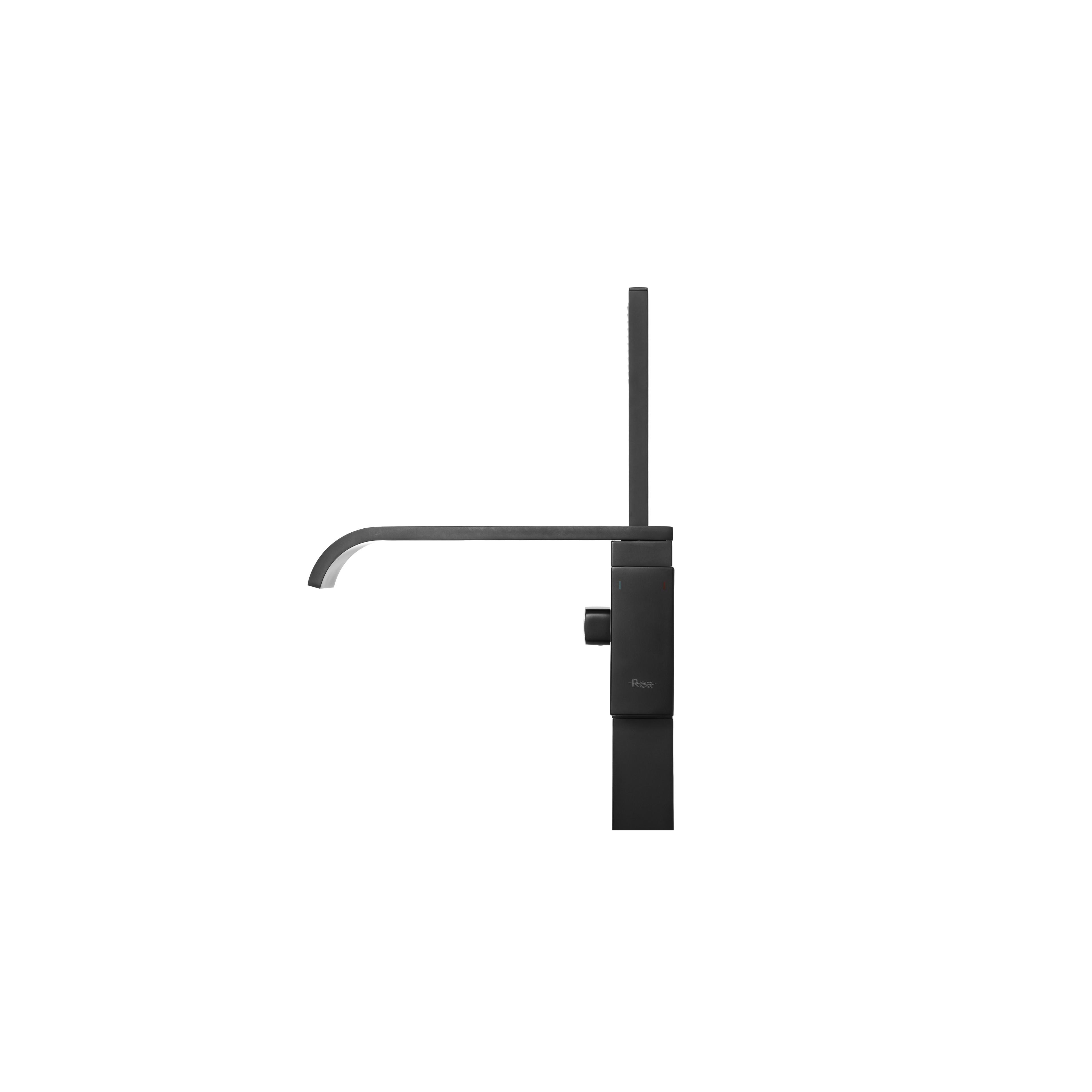 Wannenarmatur REA CARAT Black