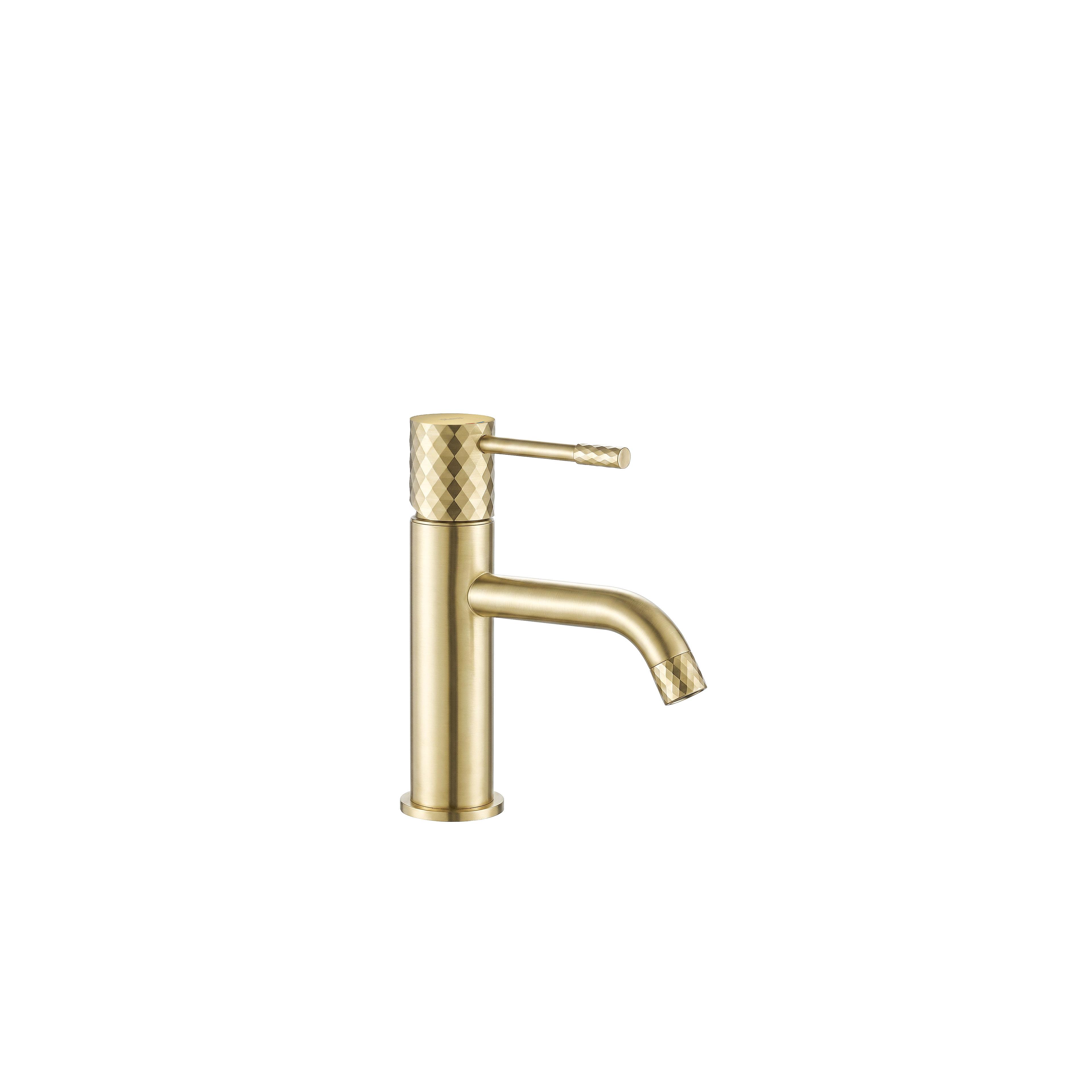 Robinet de lavabo Rea Lungo Diamond Brush Gold