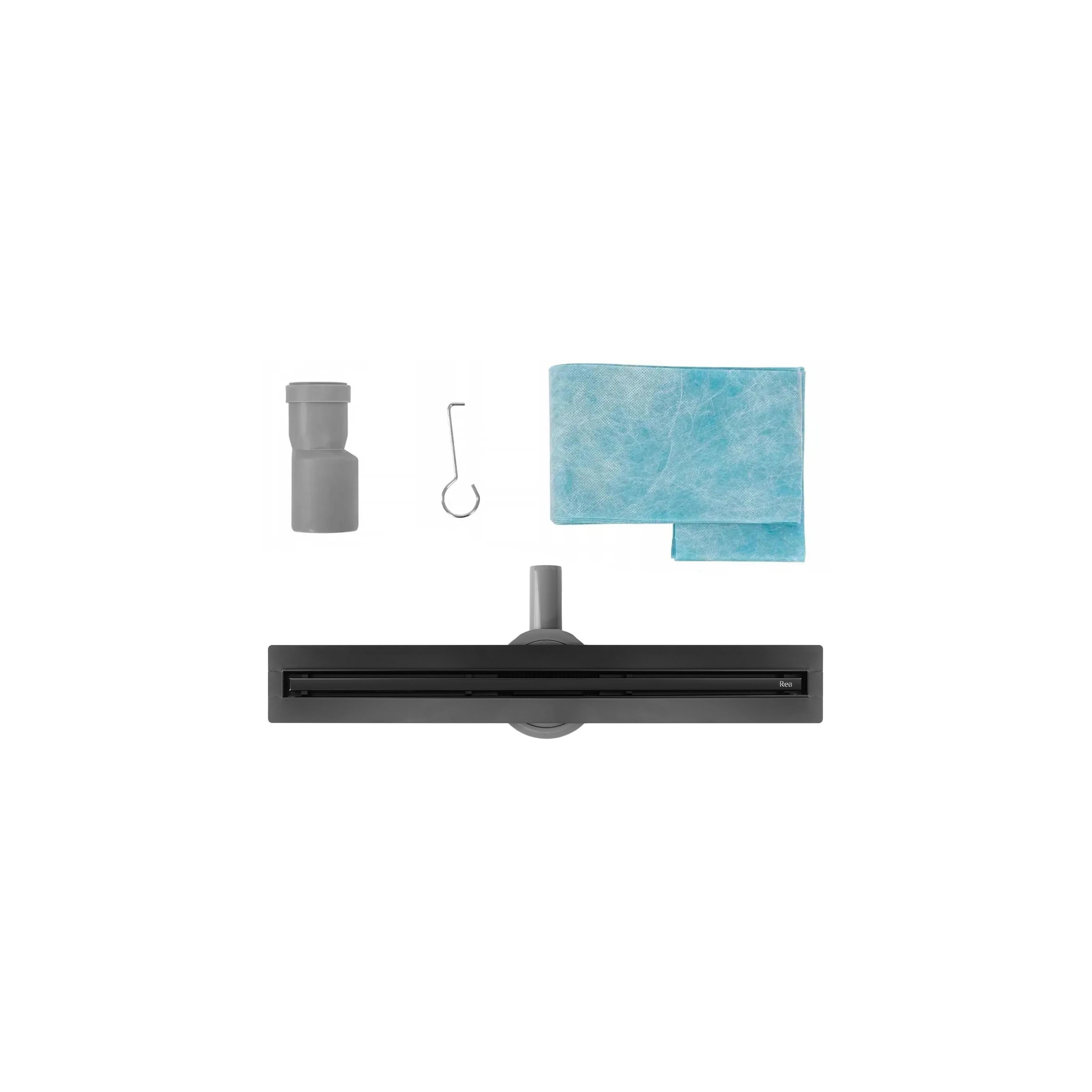 REA Neox Slim pro Dreno Linear Preto 80