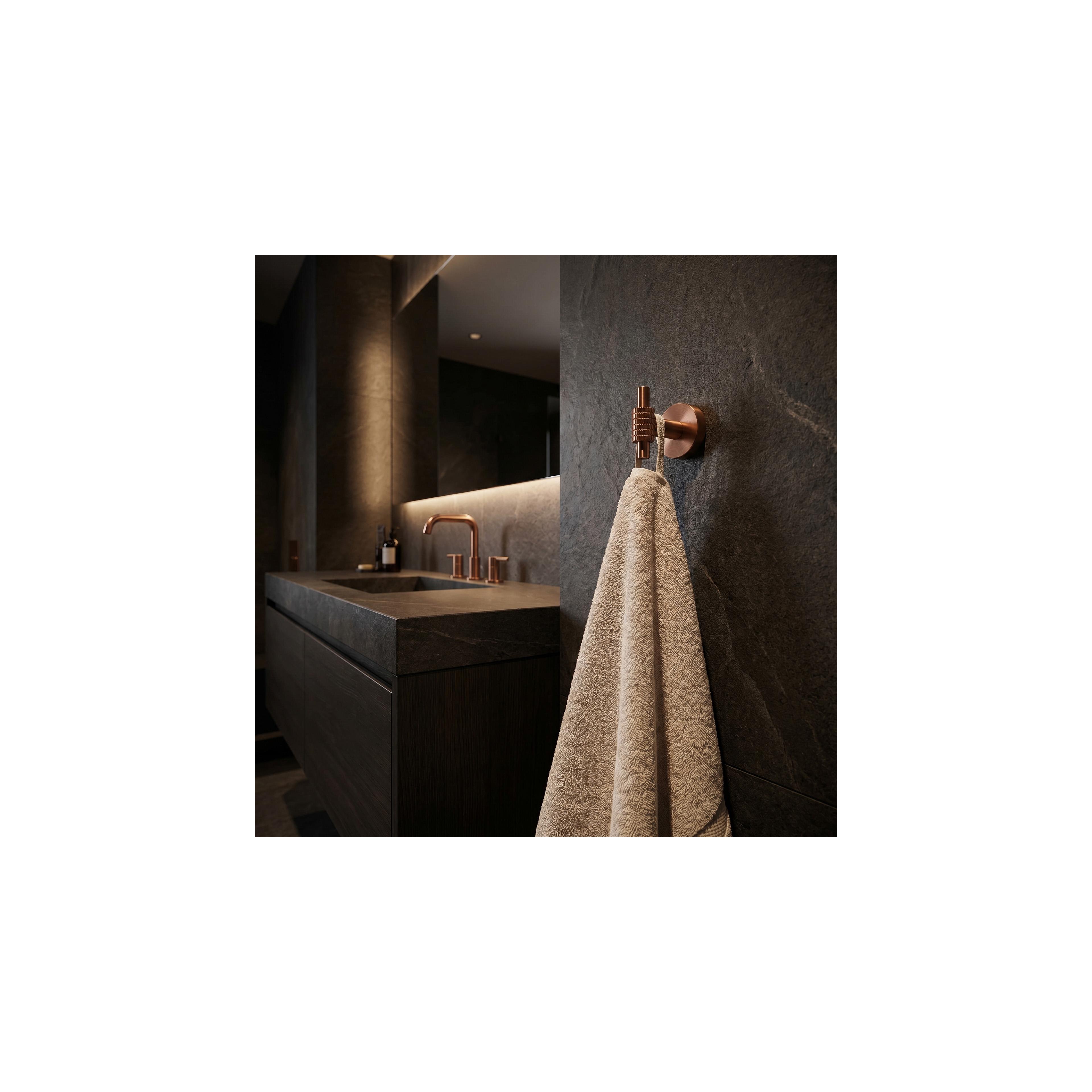 Patère de salle de bain 29104  Riwon Brush Copper
