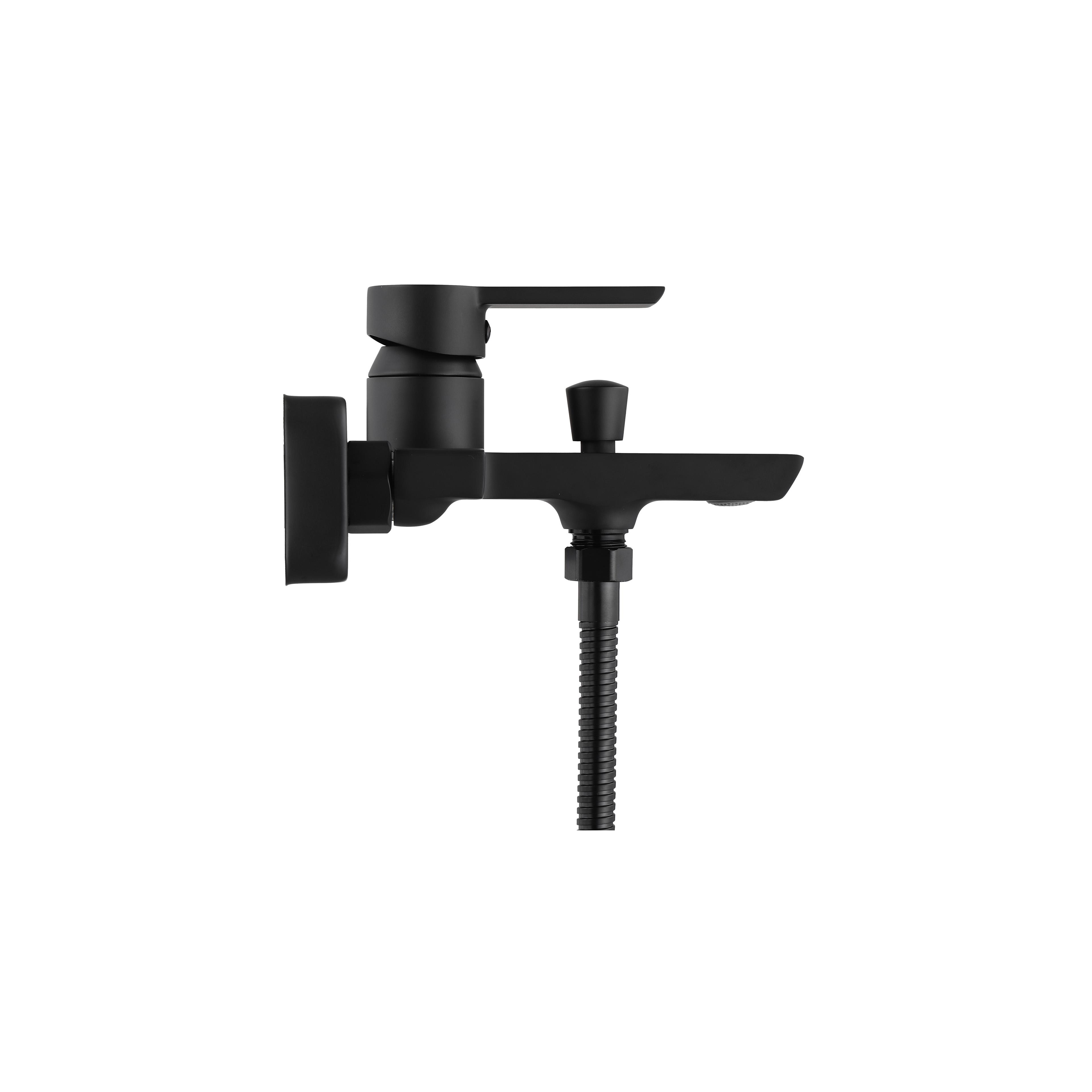 Wannenarmatur REA ARGUS BLACK MATT