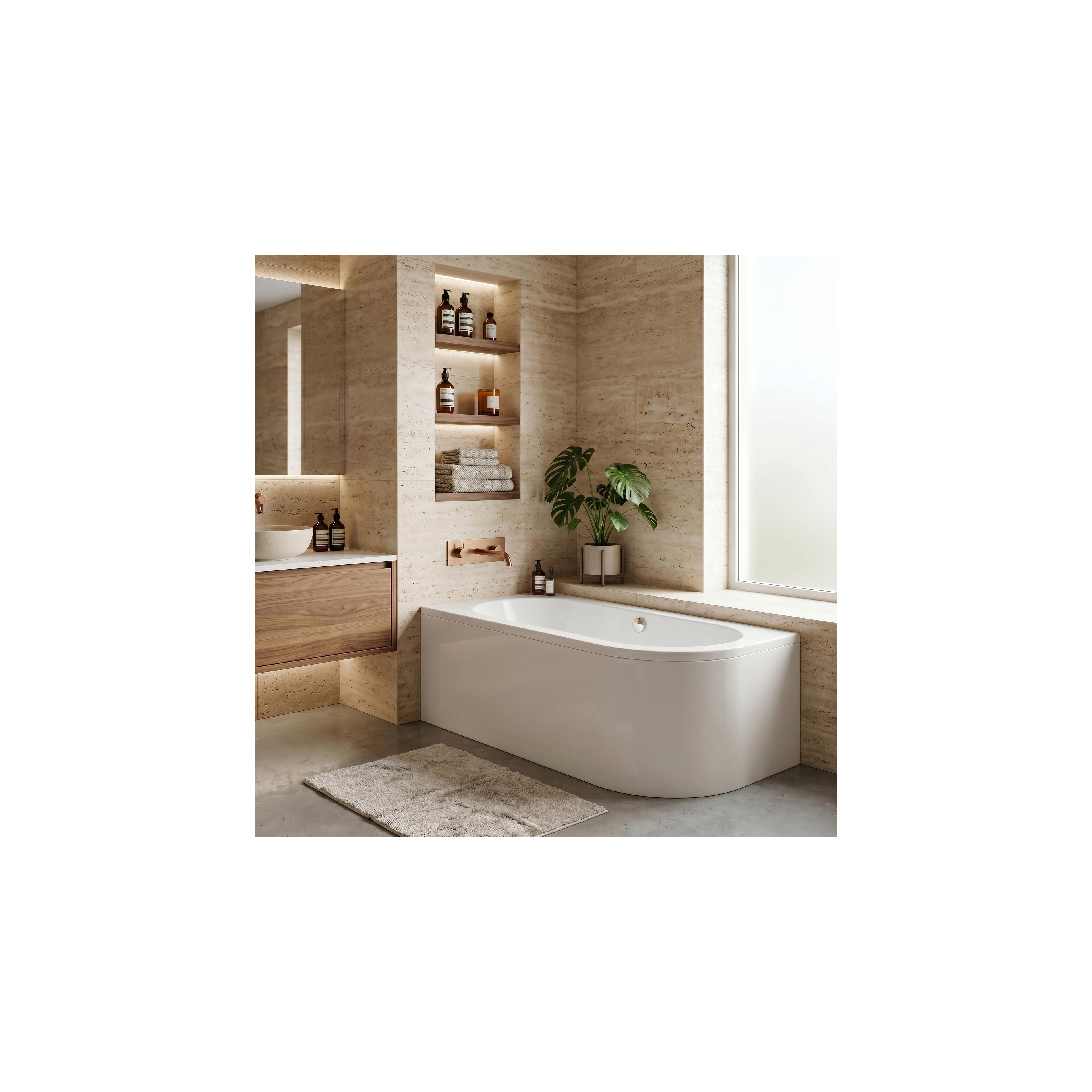 Acryl Eckbadewanne Rea Orion Left 170cm