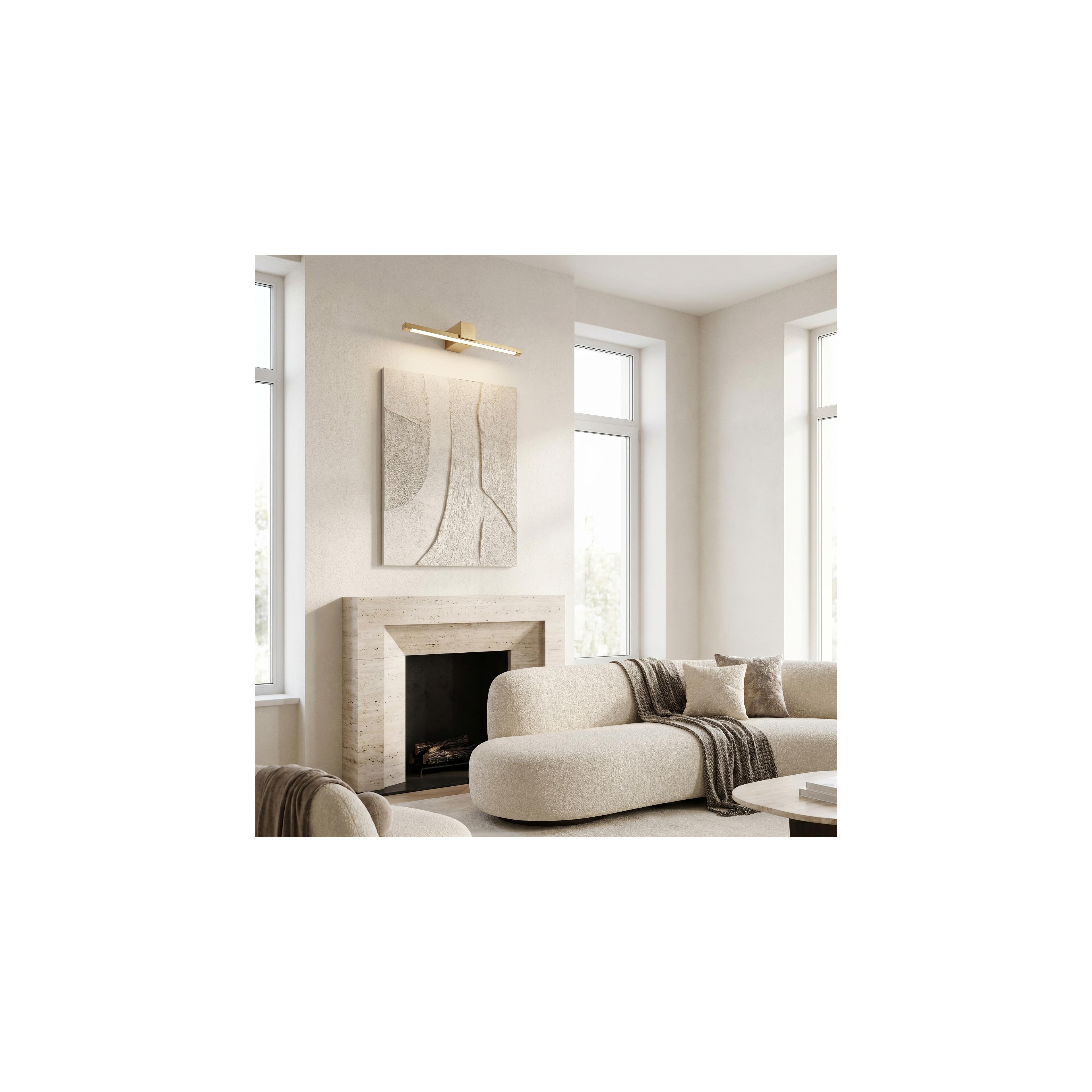 LED аплик за баня SWE046-1W 40cm GOLD BRUSH