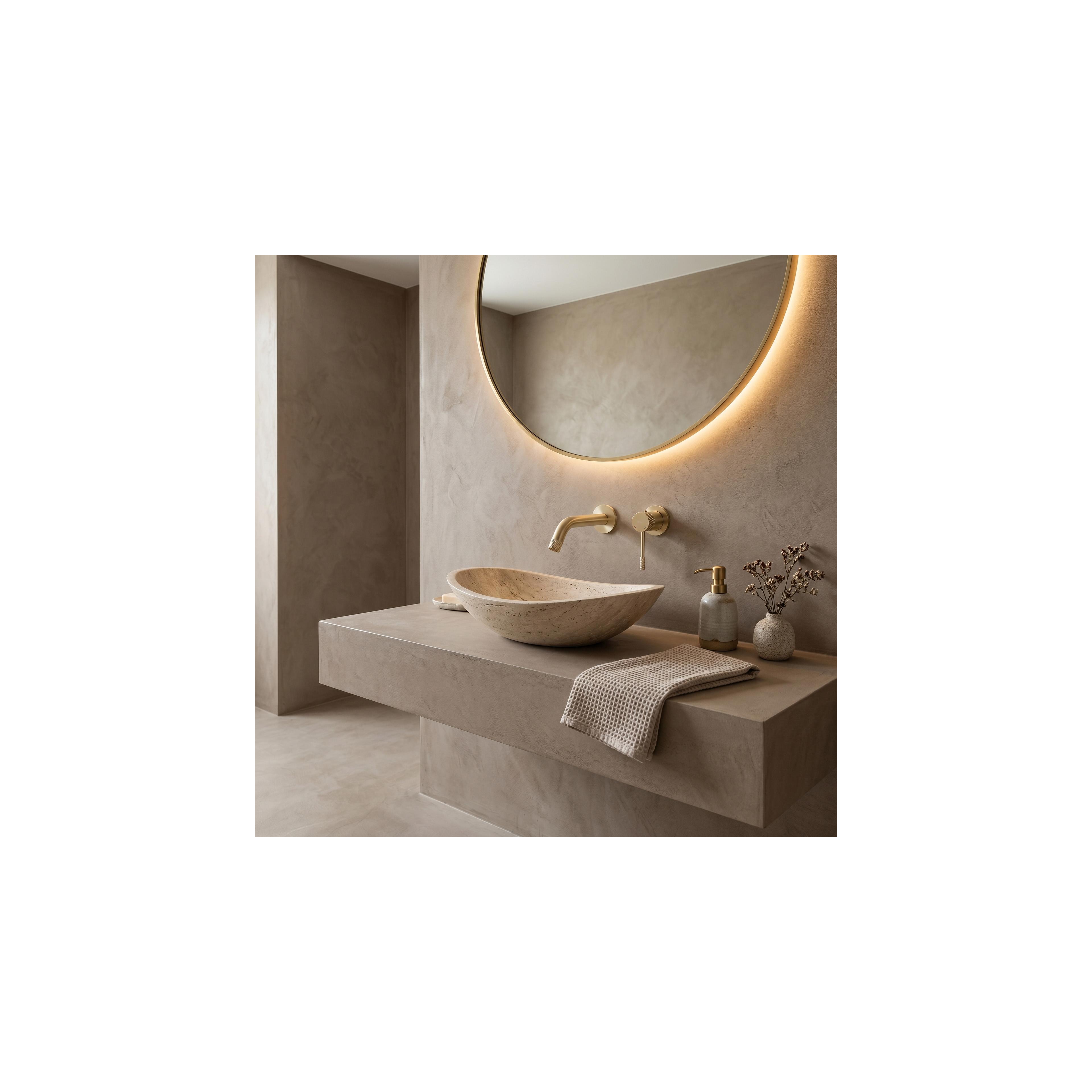 Wall Mounted faucet REA Venti Brush Gold