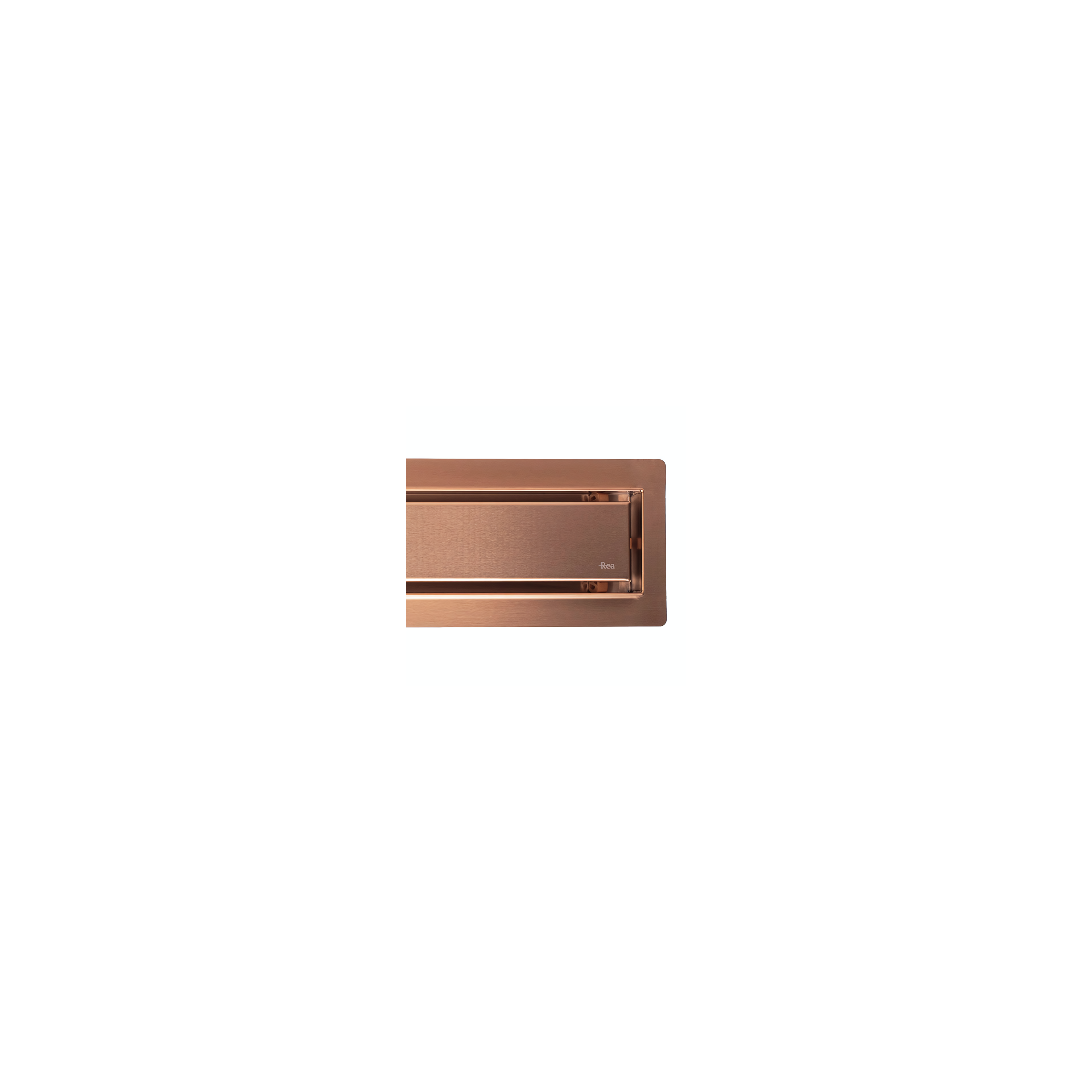 Linear drainage Rea Neox brush copper 80