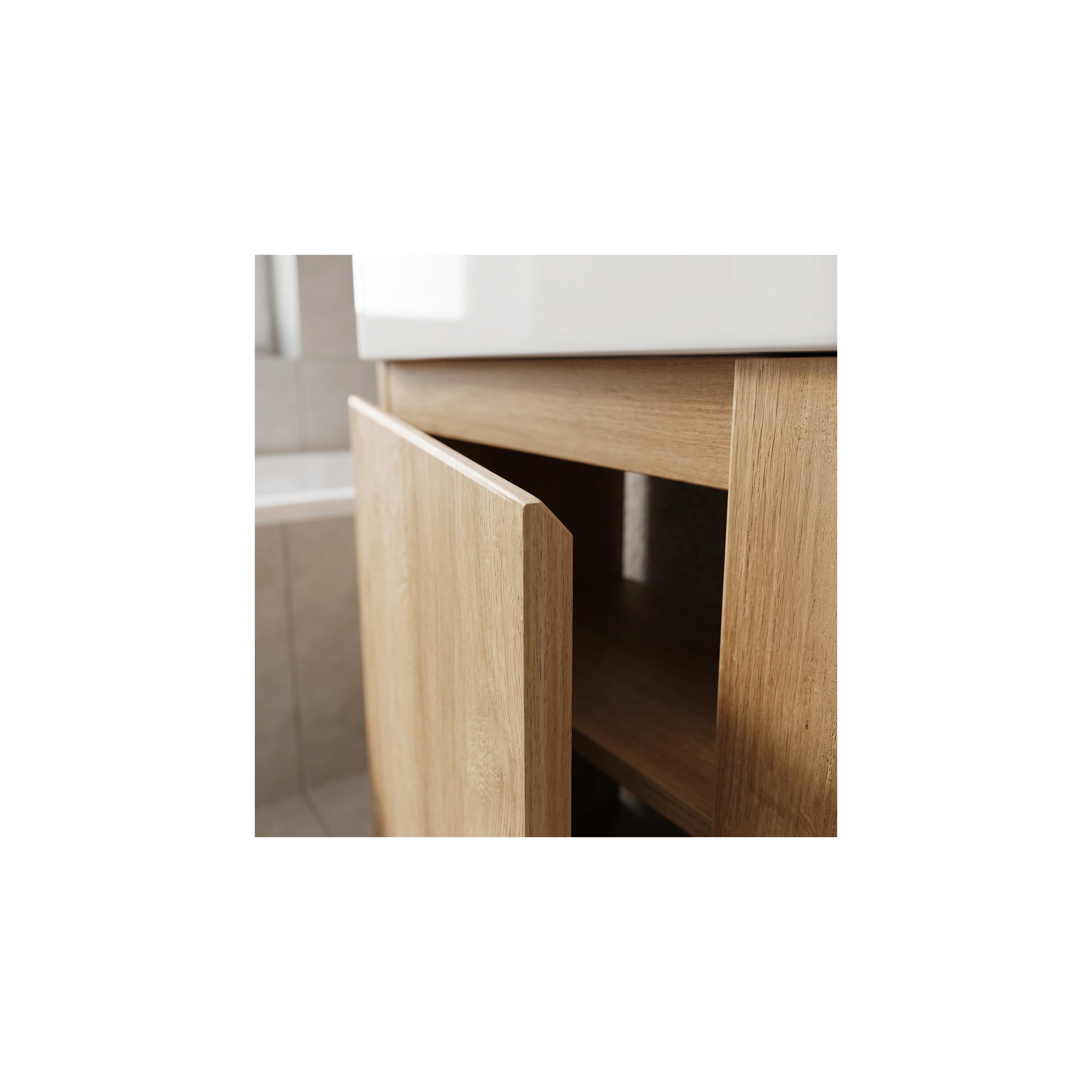 Badezimmerschrank mit Waschbecken REA Astra 43cm