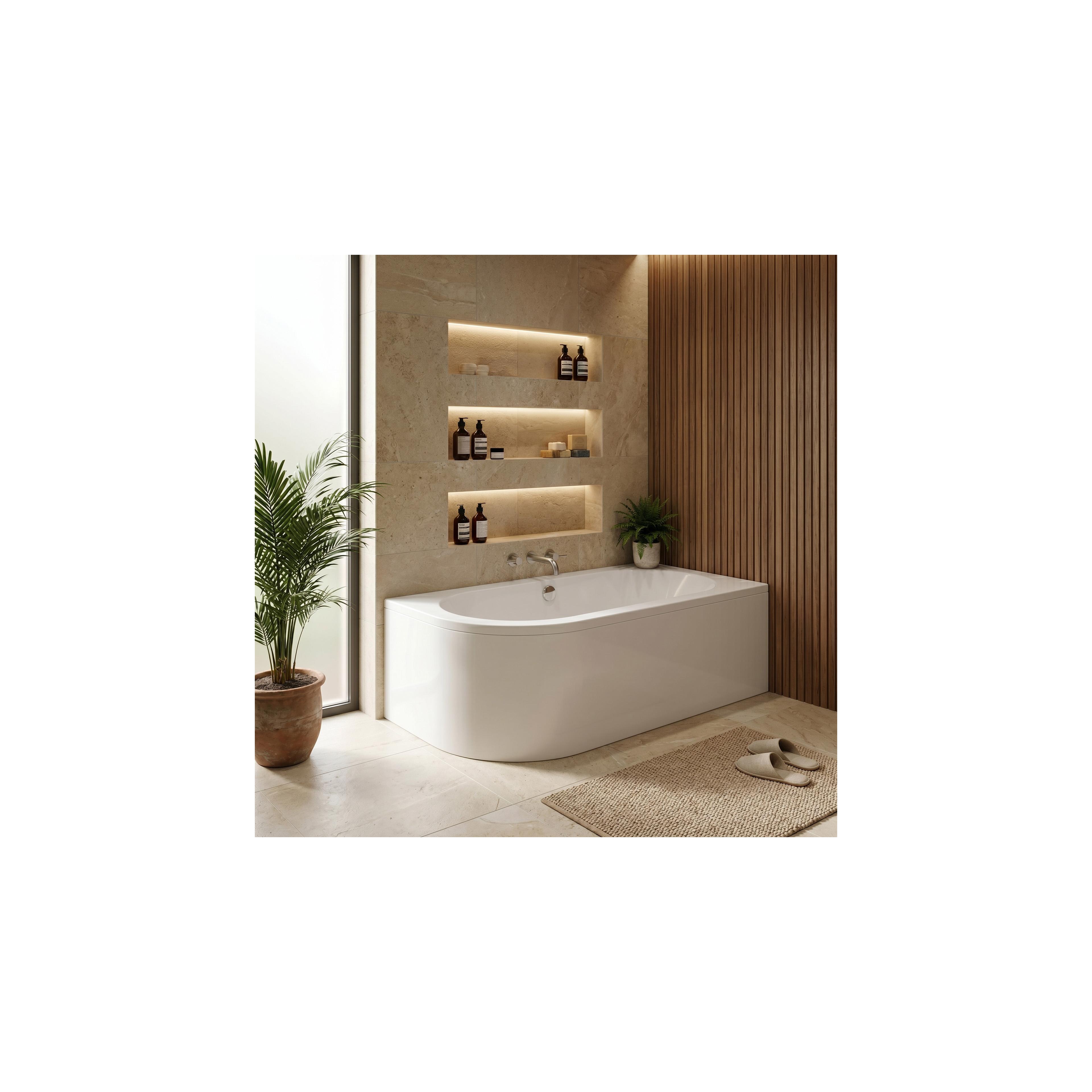 Acryl Eckbadewanne Rea Orion Right 170cm