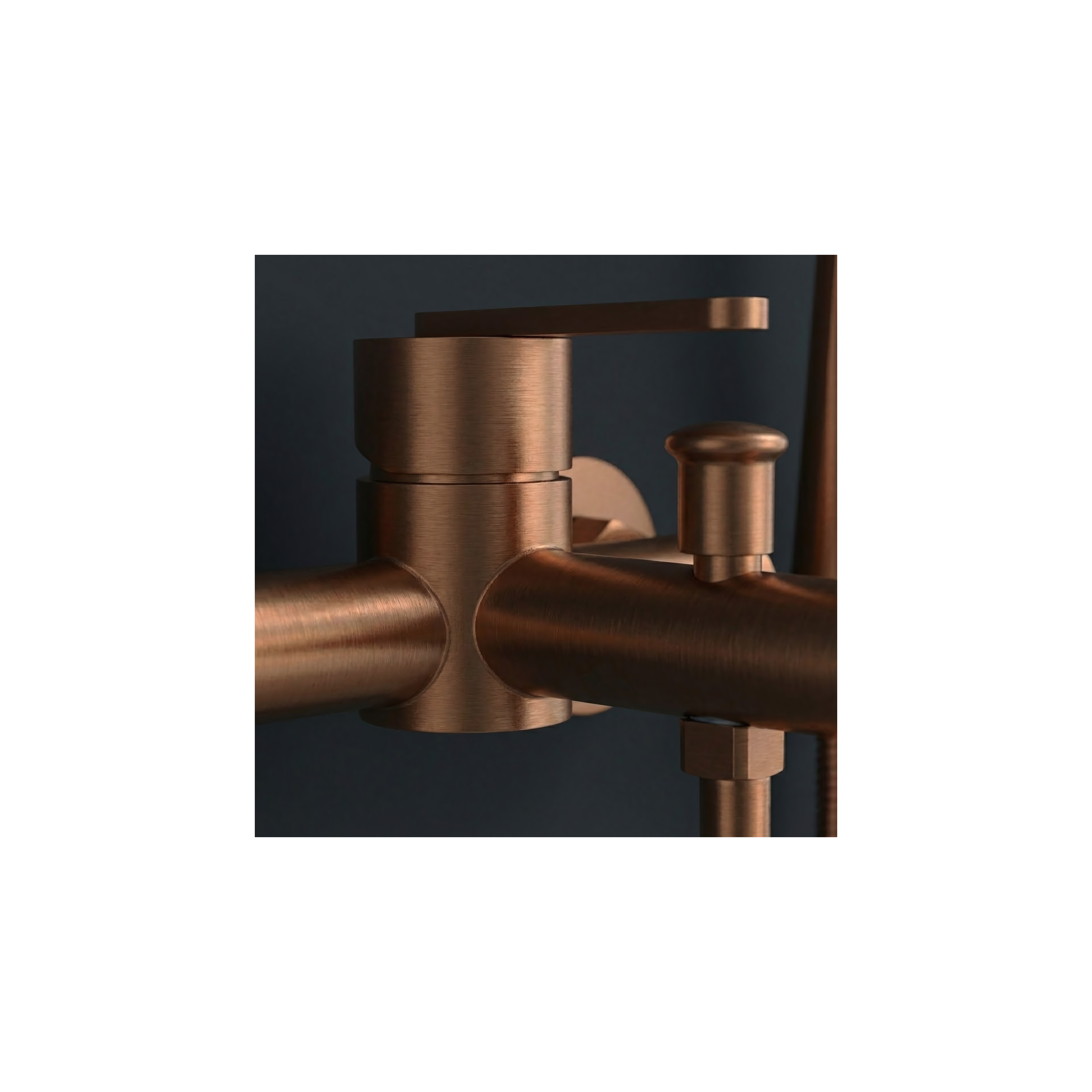 Wannenarmatur REA Ontario Brush Copper