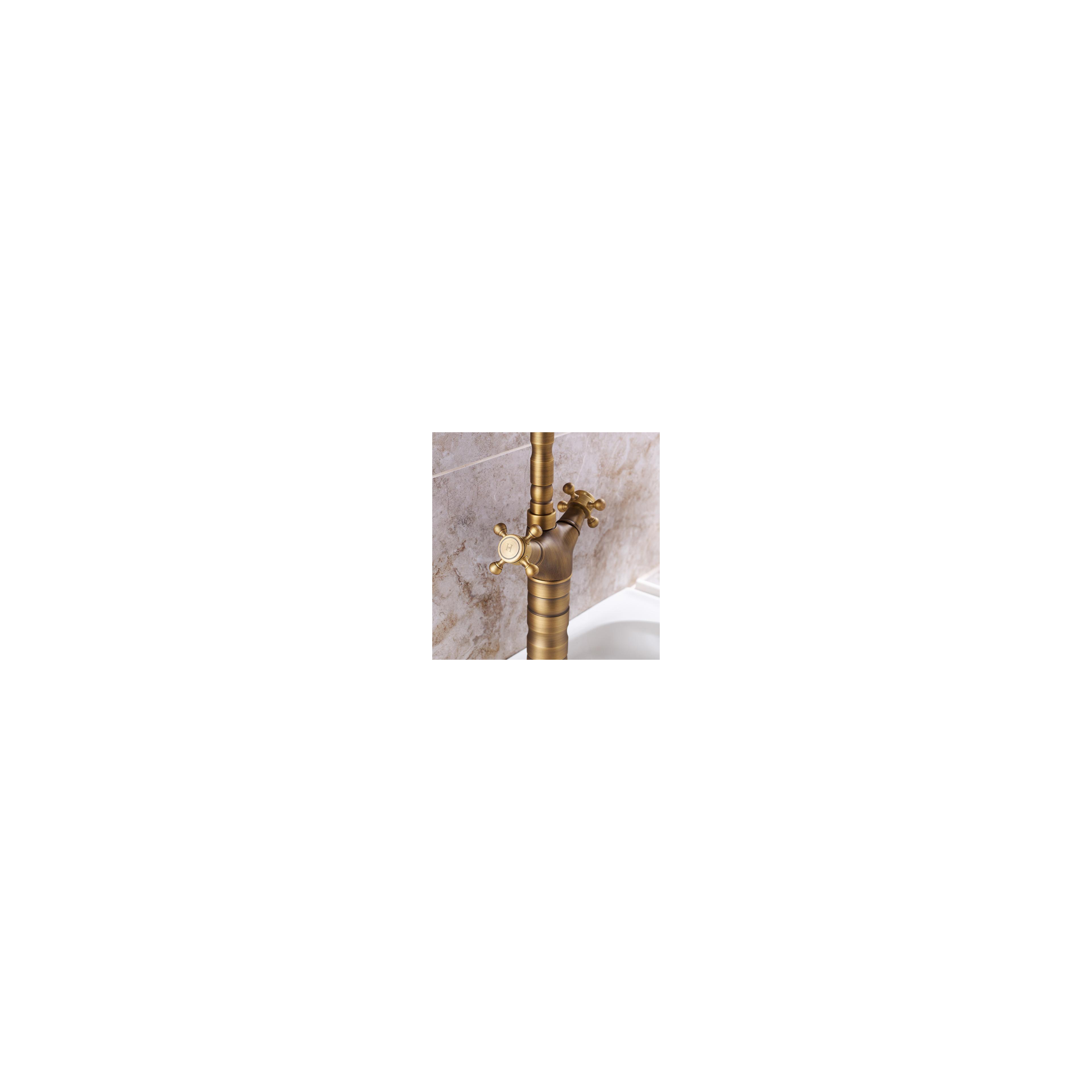 Waschbeckenarmatur Rea Rustico antique gold
