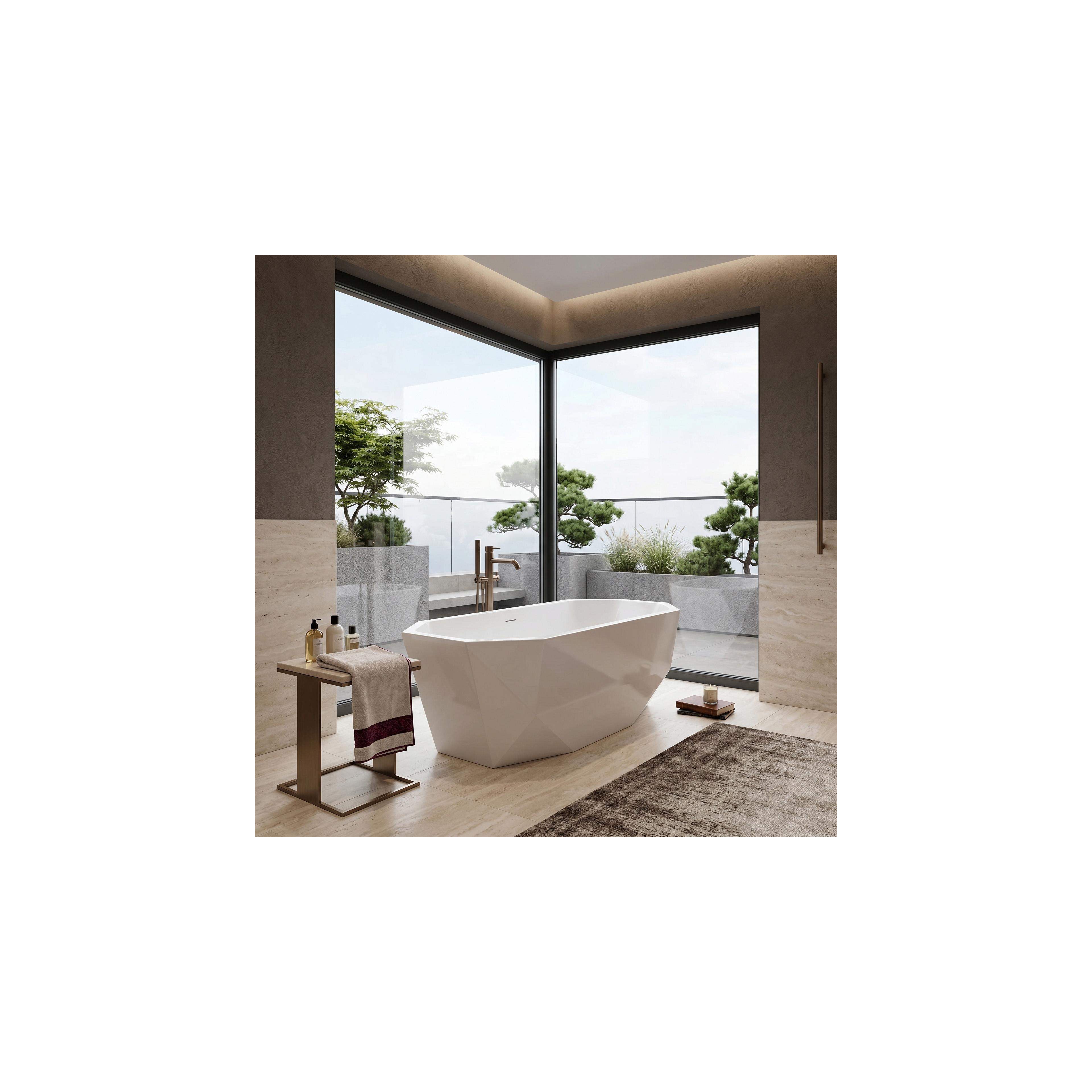 Freistehende Badewanne Rea Diamanti 170