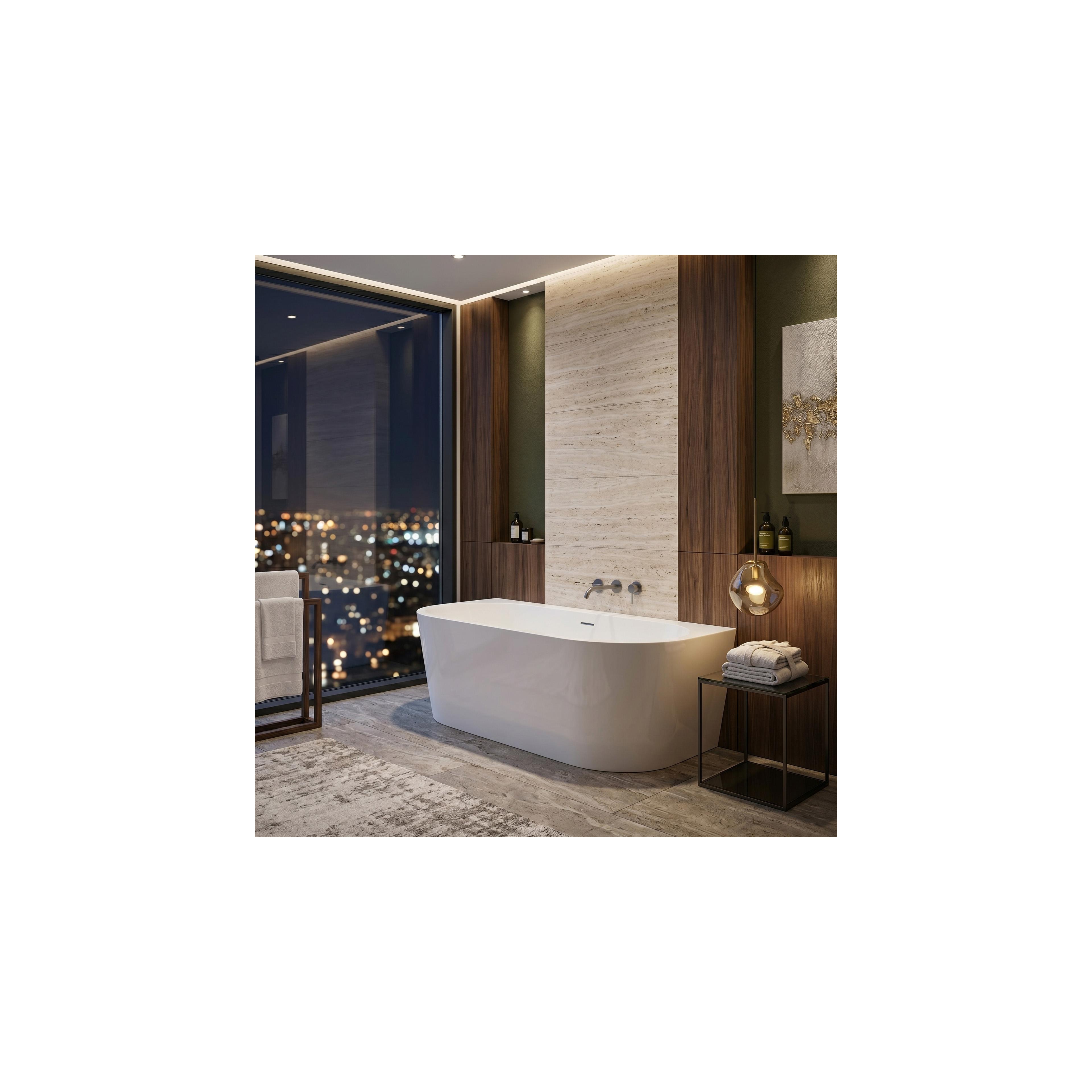 Acryl Wandmontage Badewanne Rea Capri 180cm