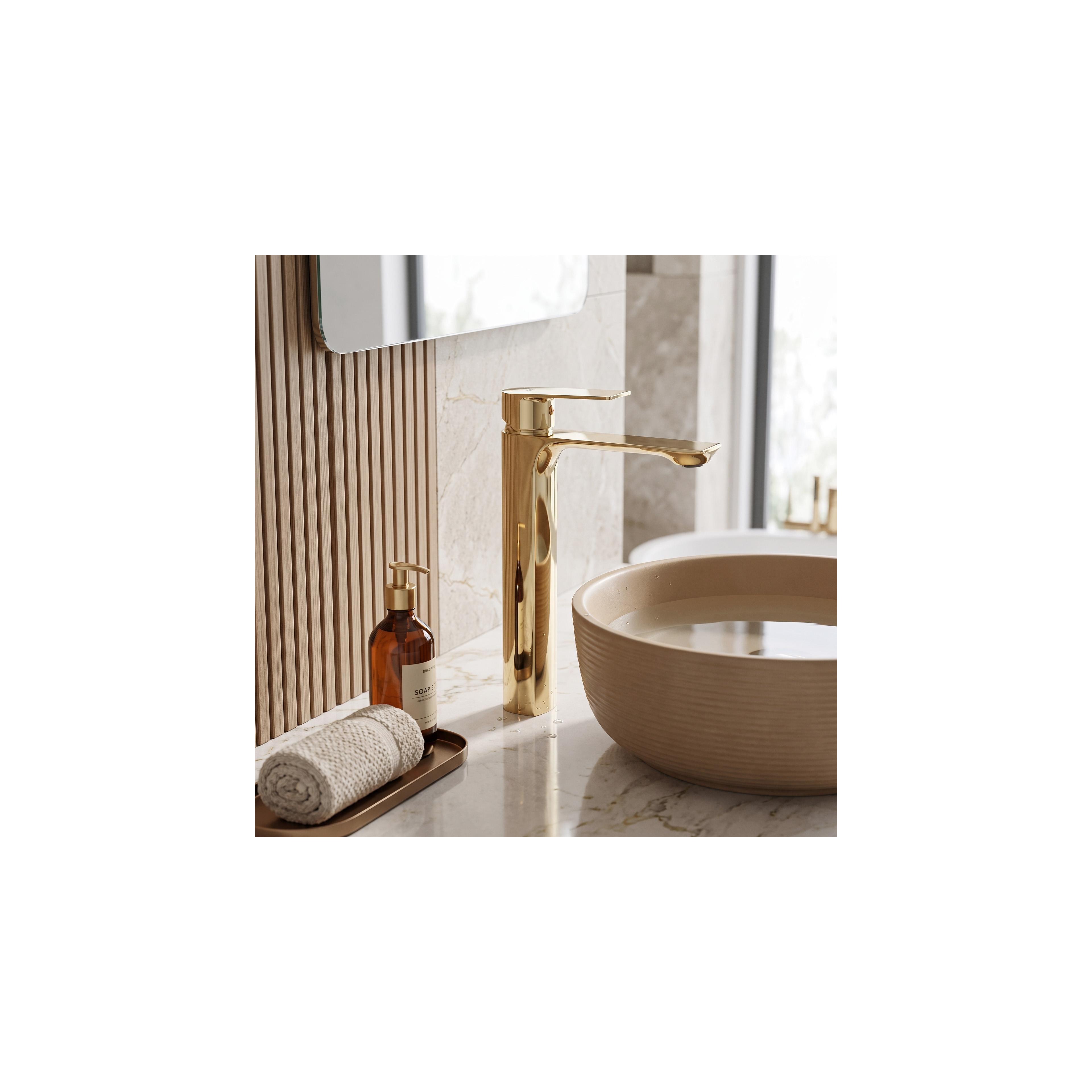 Waschbeckenarmatur REA Urban Gold High