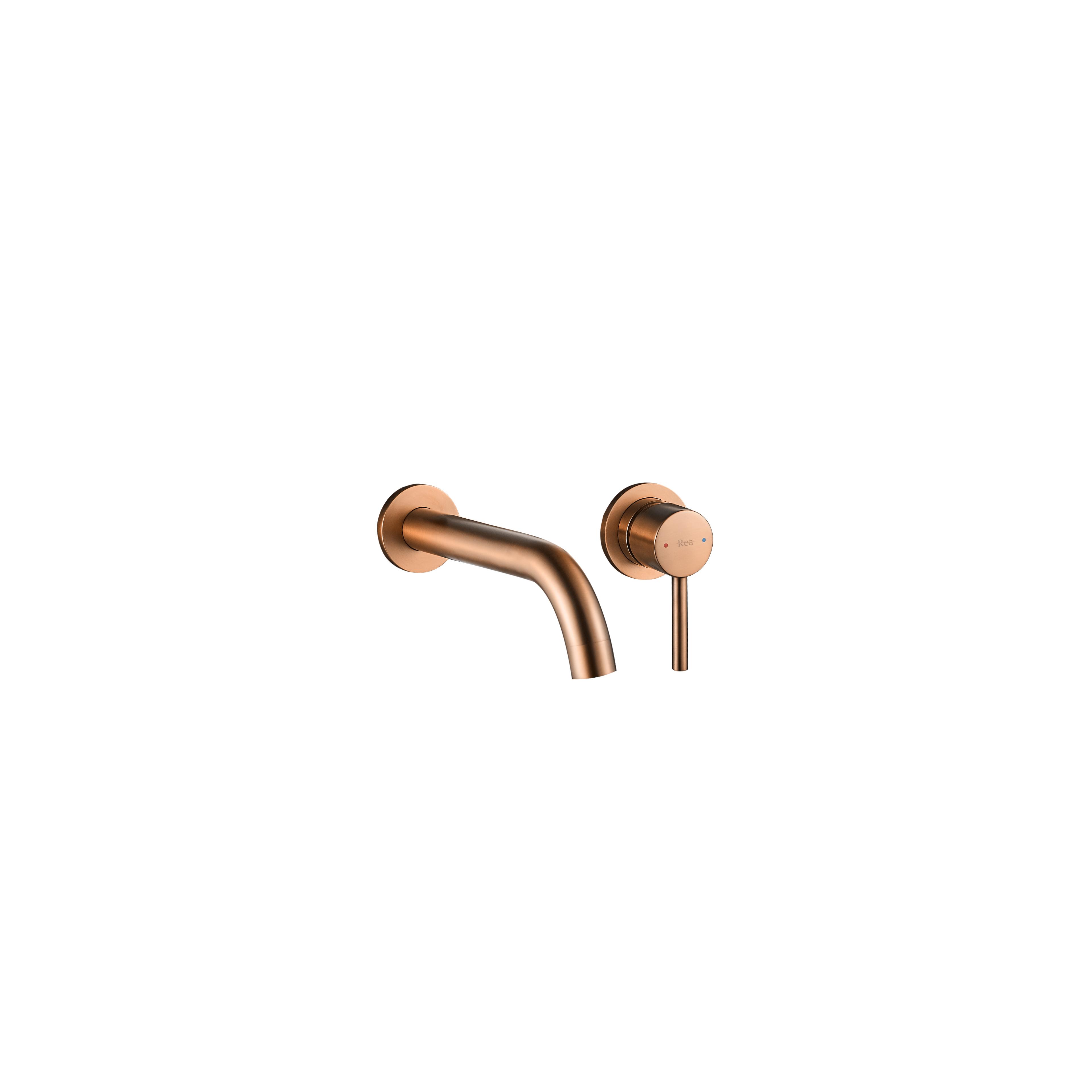 Robinet encastré Rea Lungo Copper Brush + BOX