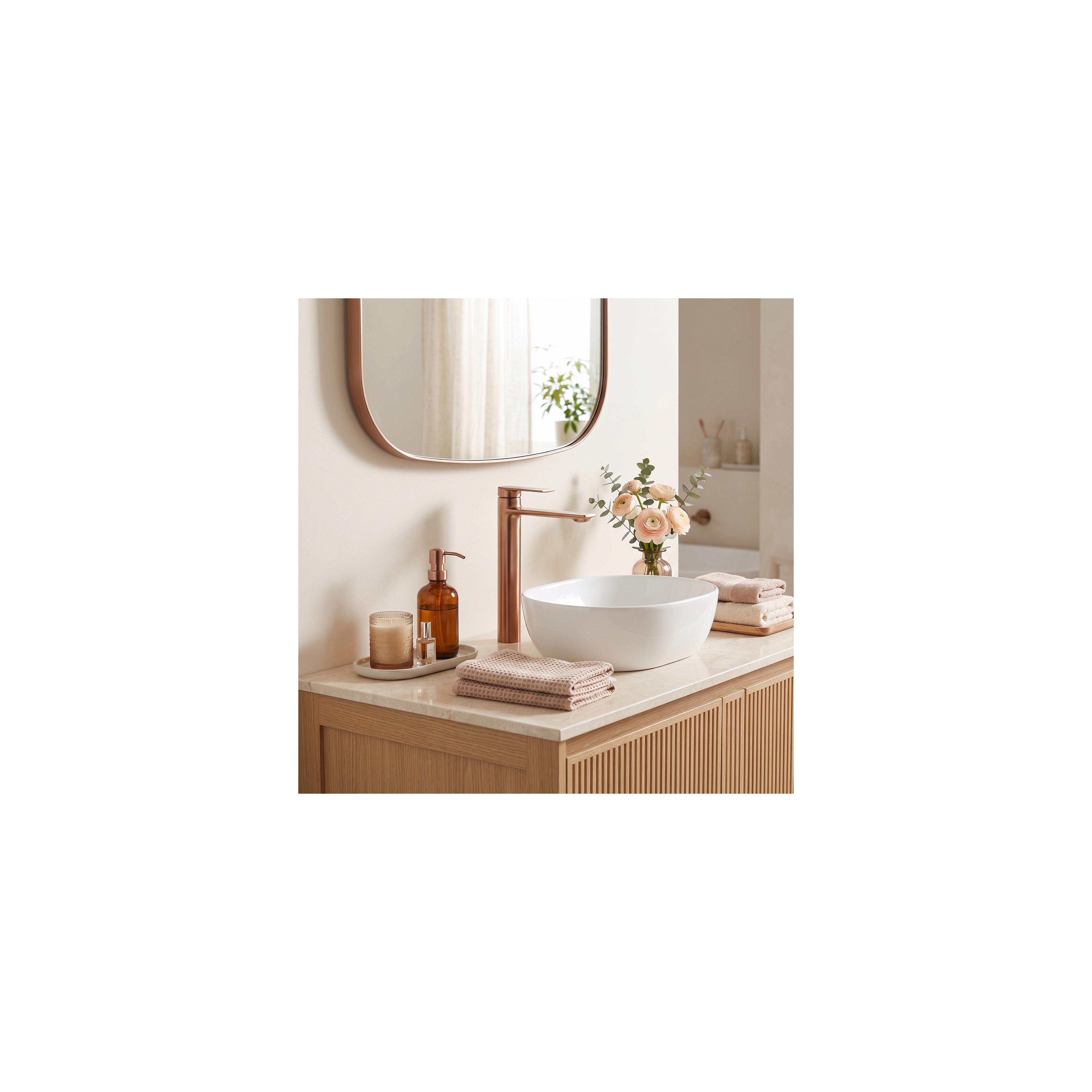 Robinet de lavabo REA Storm COPPER BRUSH High