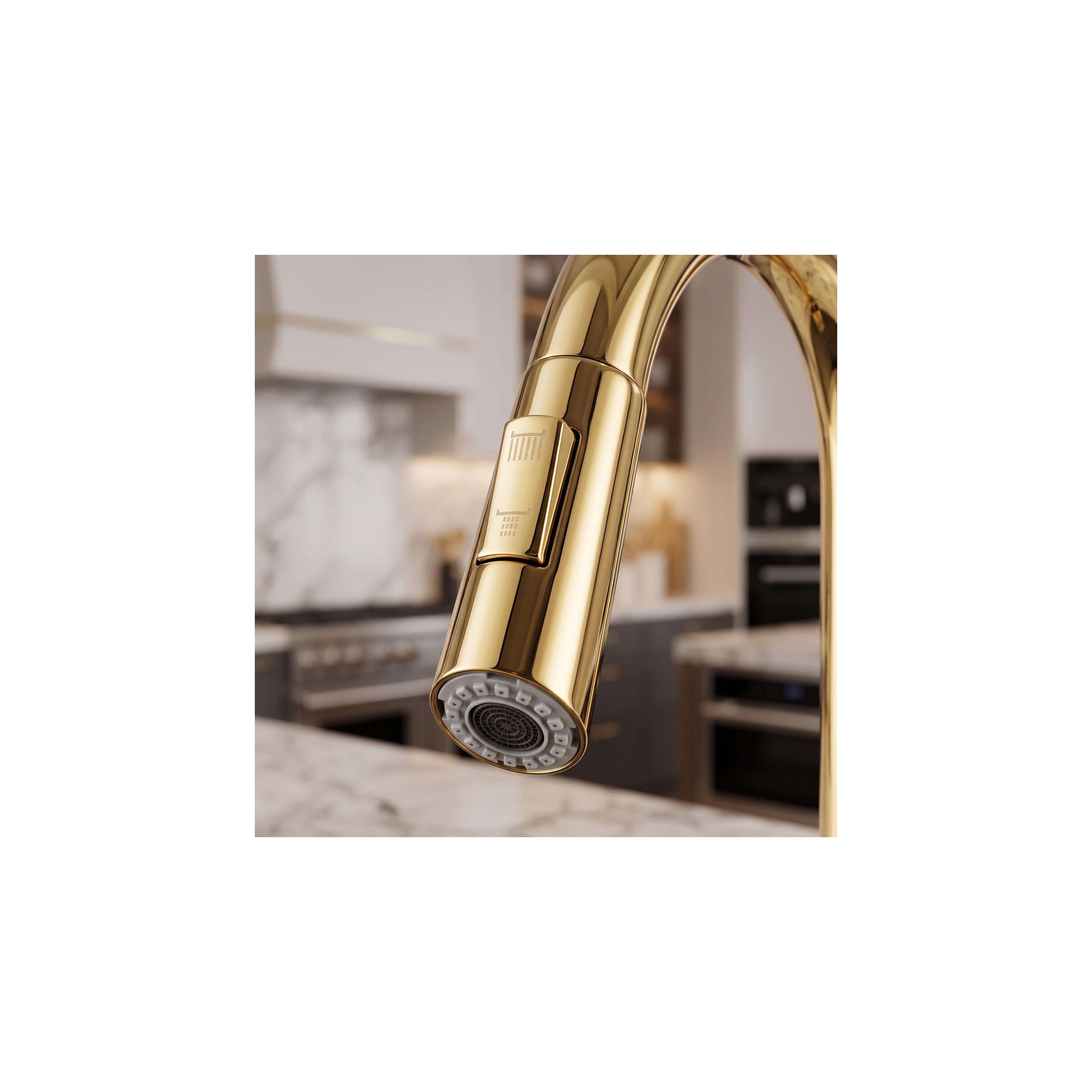 Luftauslass mit Perlator für Küchenarmatur REA Fresh Gold