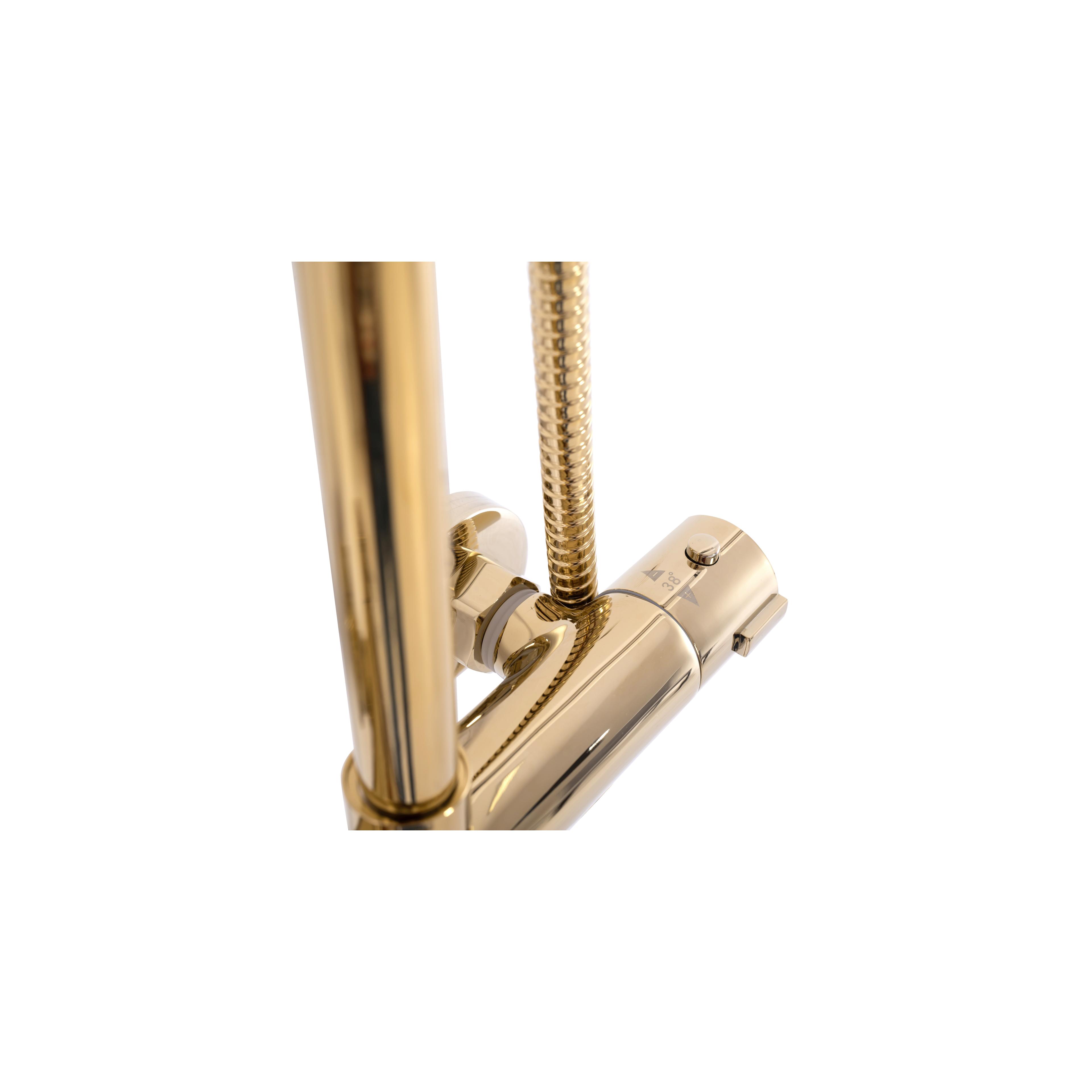 REA BLISS GOLD TERMOSTAT TUŠ SET