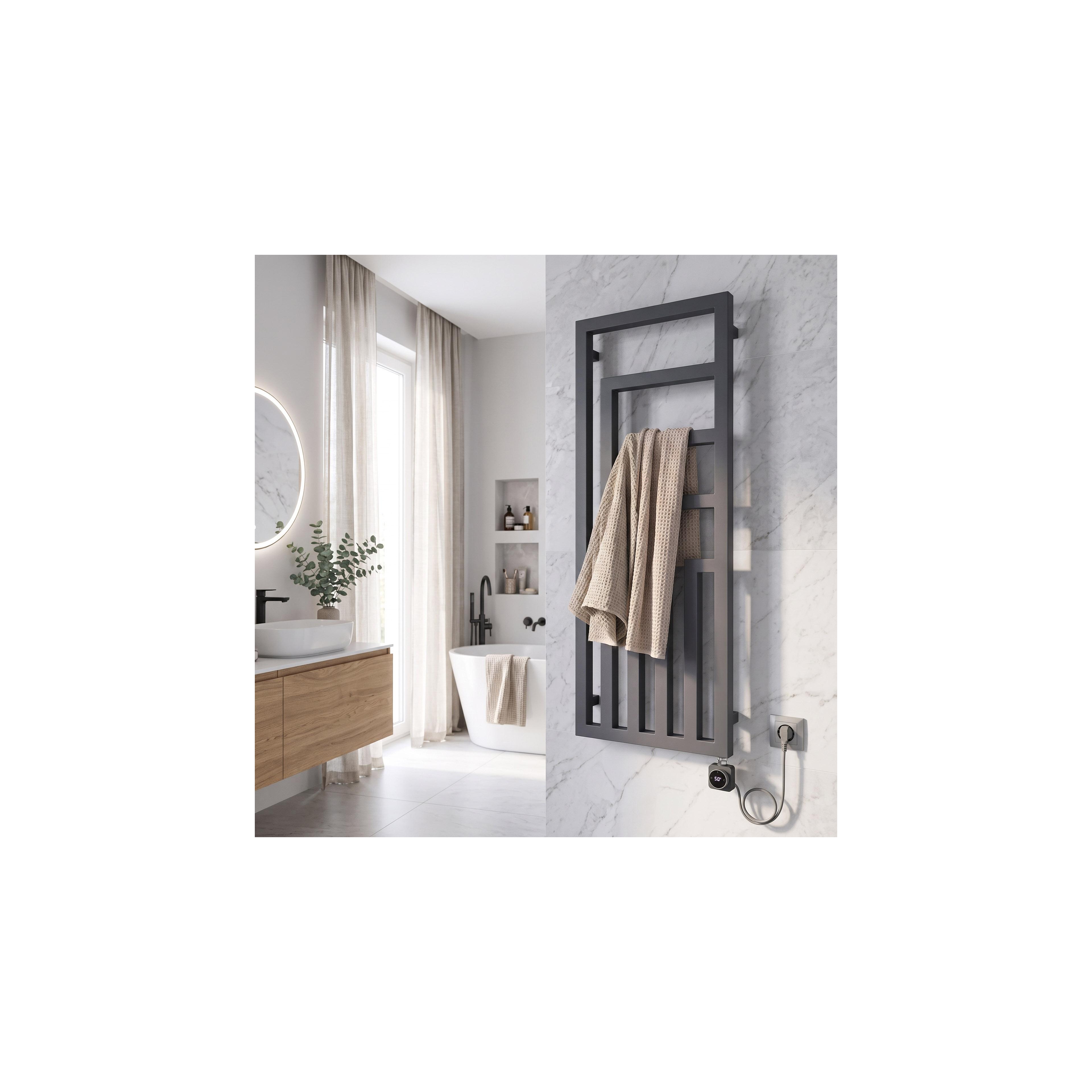 Electric Radiator Rea Modus 140x50cm Grey