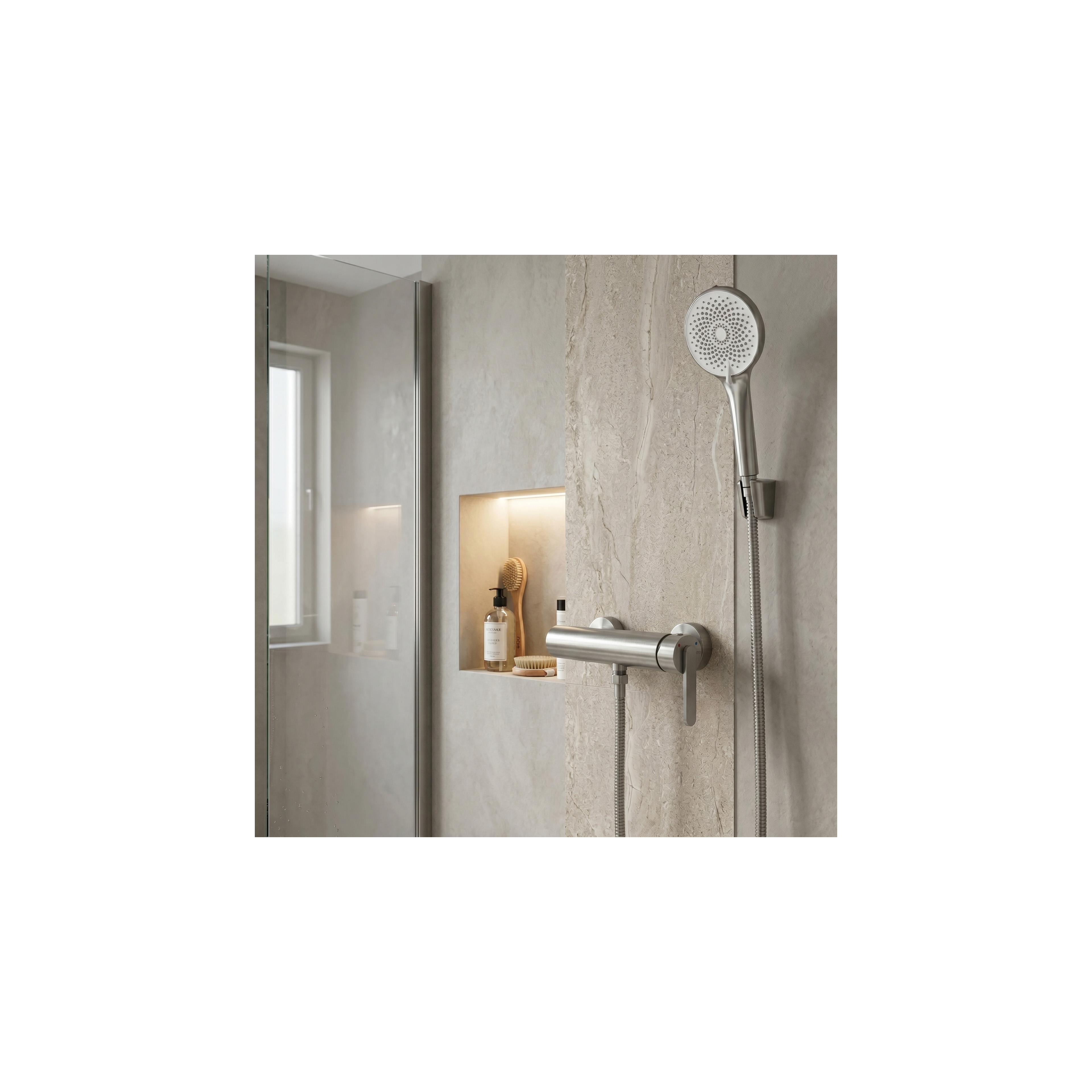 Wannenarmatur REA Ontario Side Brush Nickel