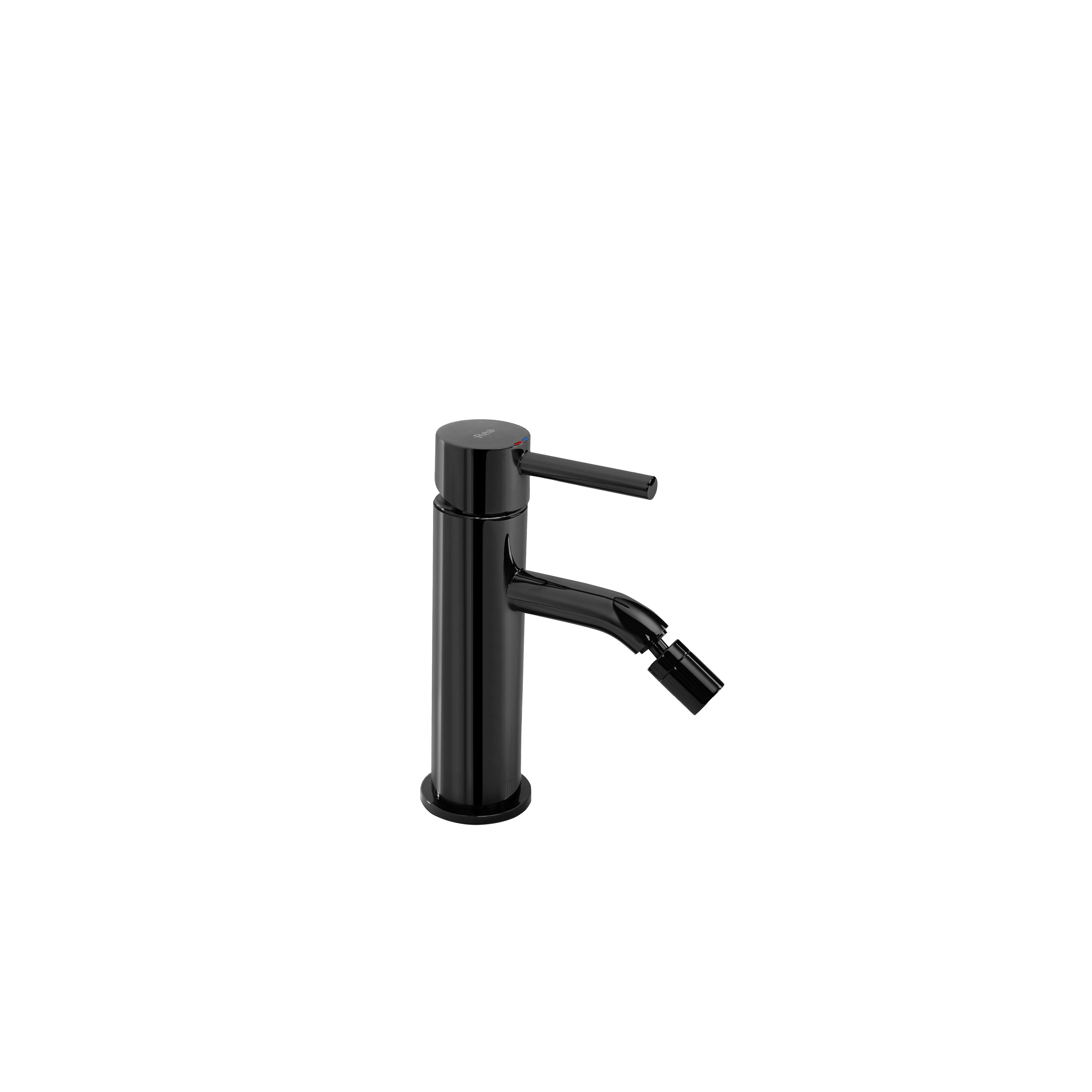 Maišytuvas bidės Rea Lungo Black metallic